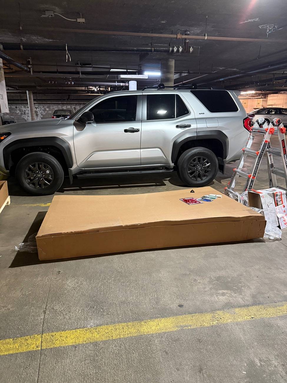 2025 4runner 6th gen Gobi stealth rack (full) and ladder installed IMG_0012
