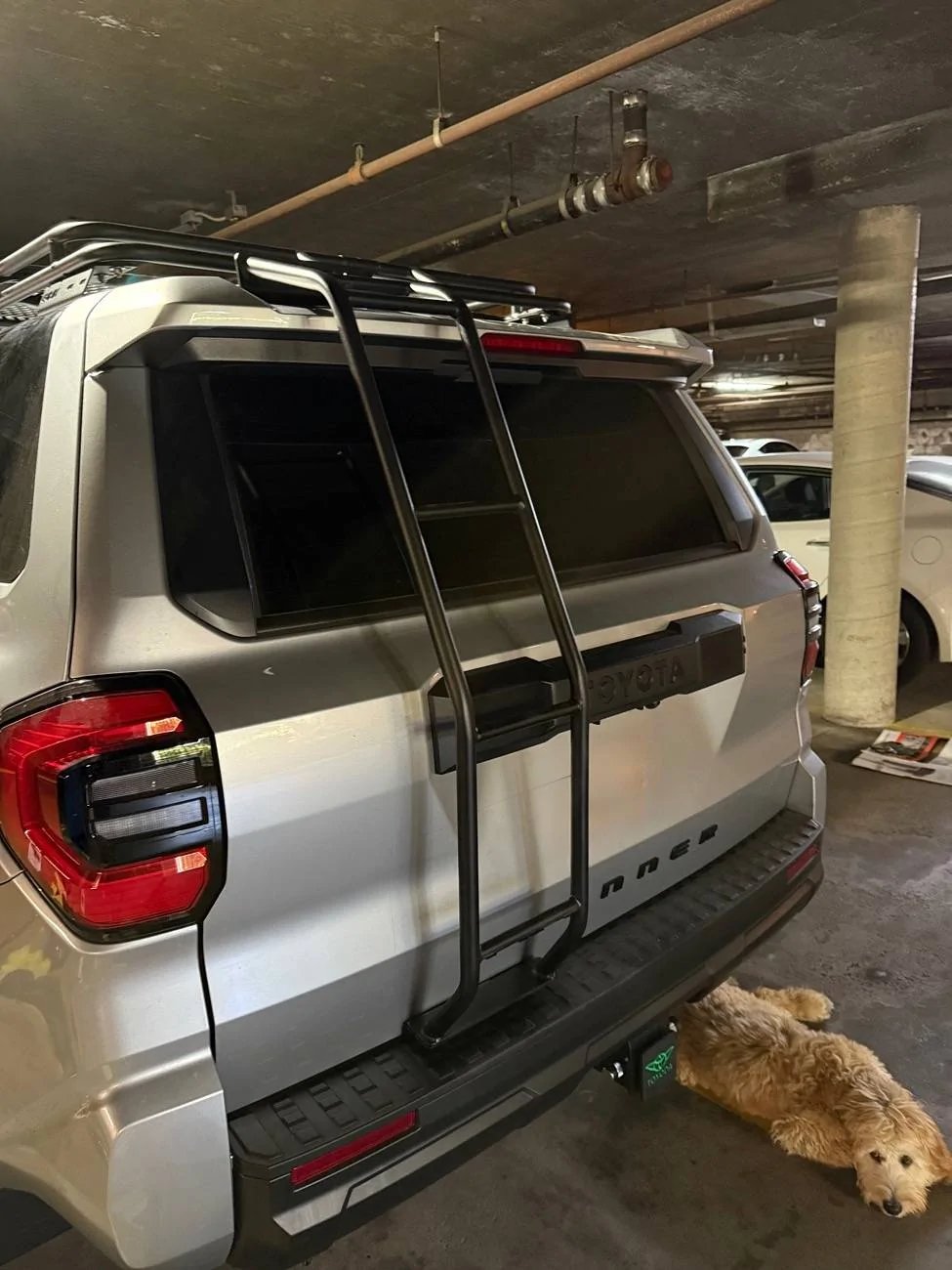2025 4runner 6th gen Gobi stealth rack (full) and ladder installed IMG_0015