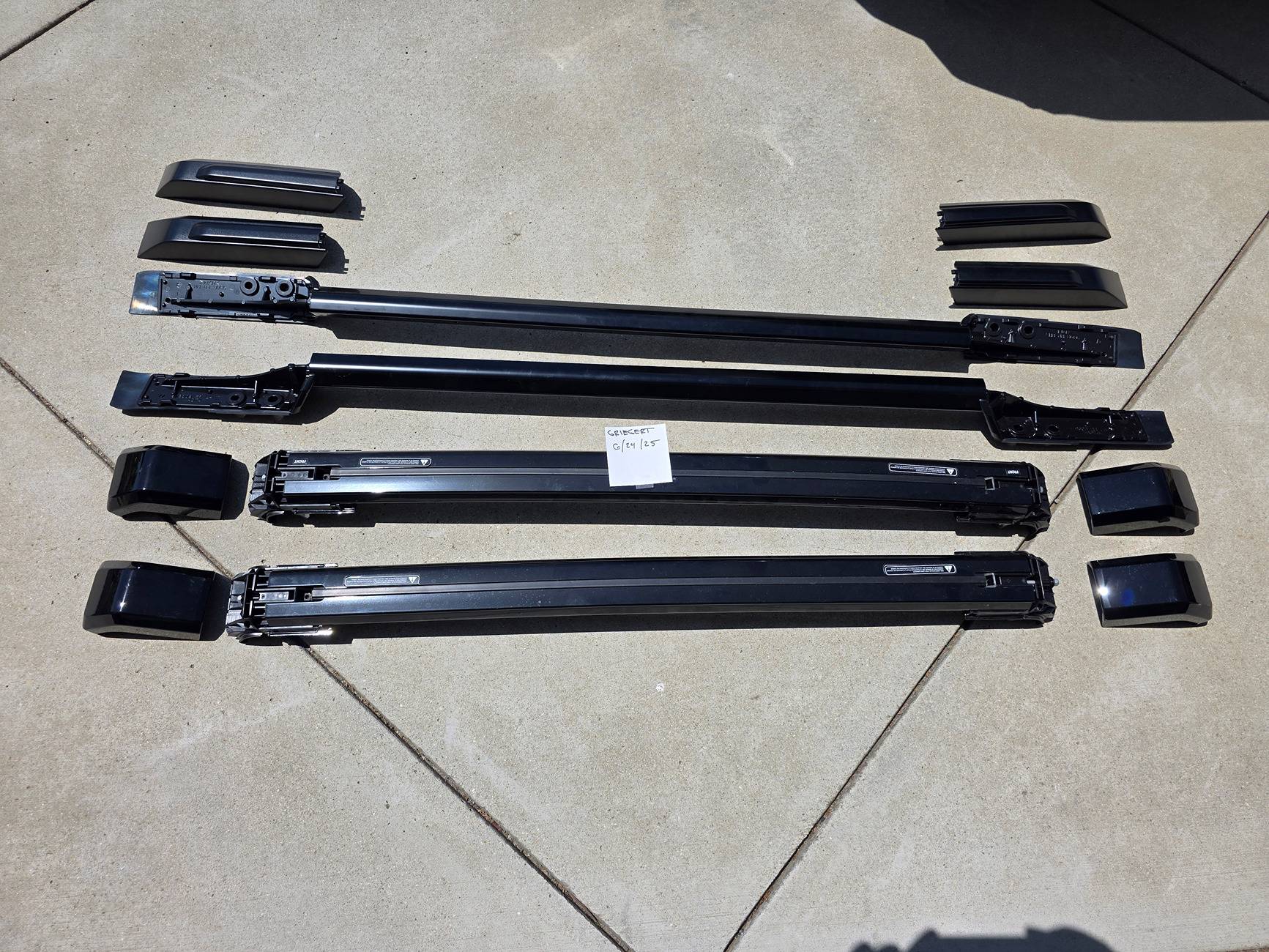 2025 4runner 6th gen SoCal Take off parts for sale.  Tires, rims, suspension, mats, roof rack. 20250624_142457