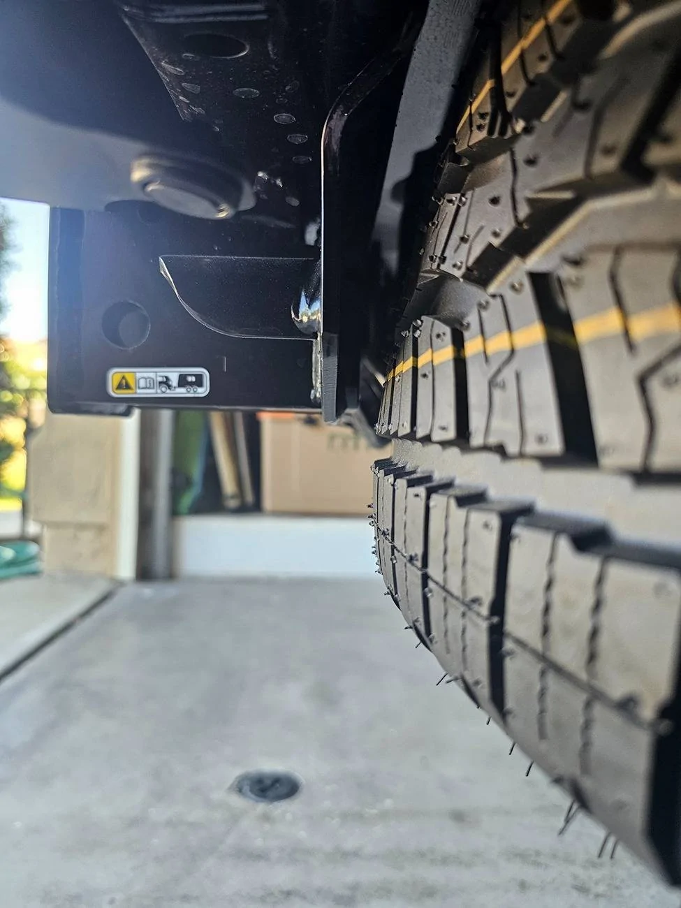 2025 4runner 6th gen Rear ended! Hitch receiver possibly bent? 20250705_091346