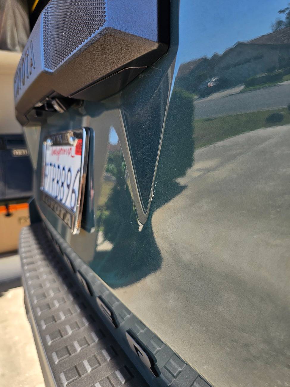 2025 4runner 6th gen Rear ended! Hitch receiver possibly bent? 20250704_155536