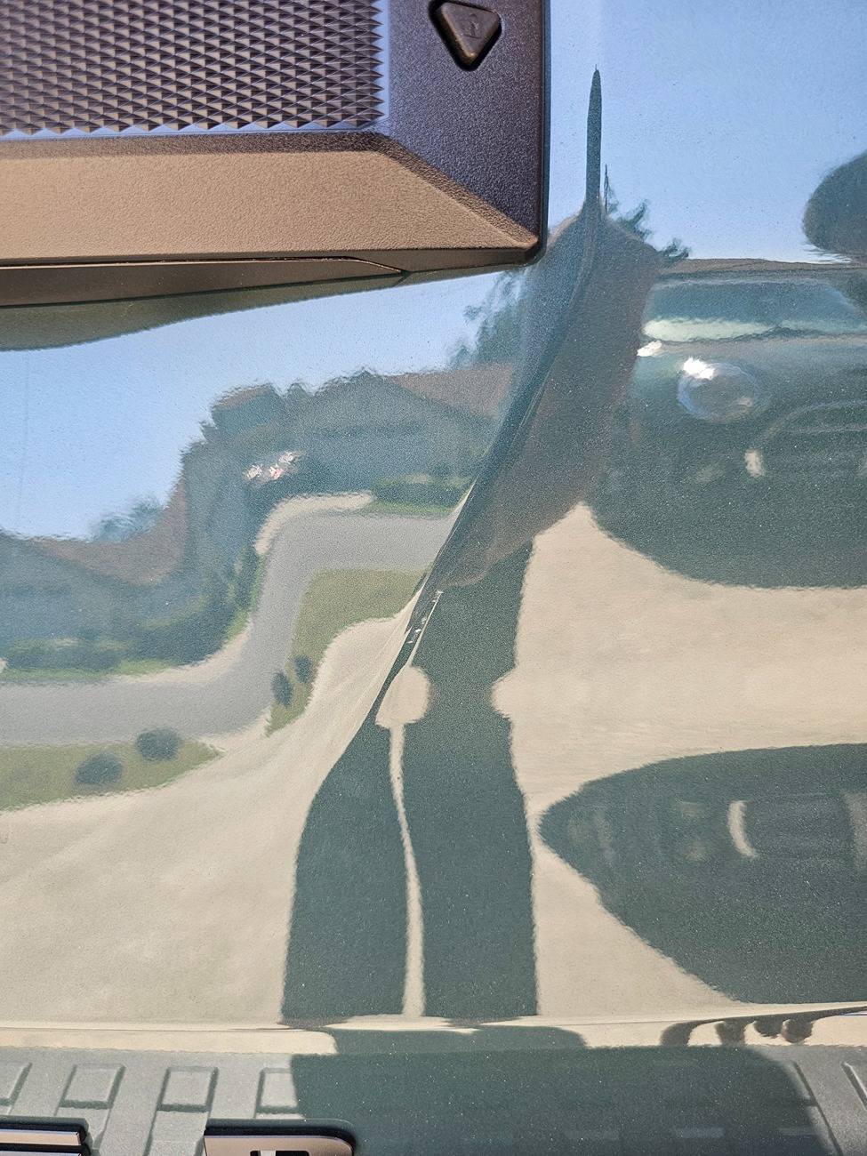 2025 4runner 6th gen Rear ended! Hitch receiver possibly bent? 20250704_155526
