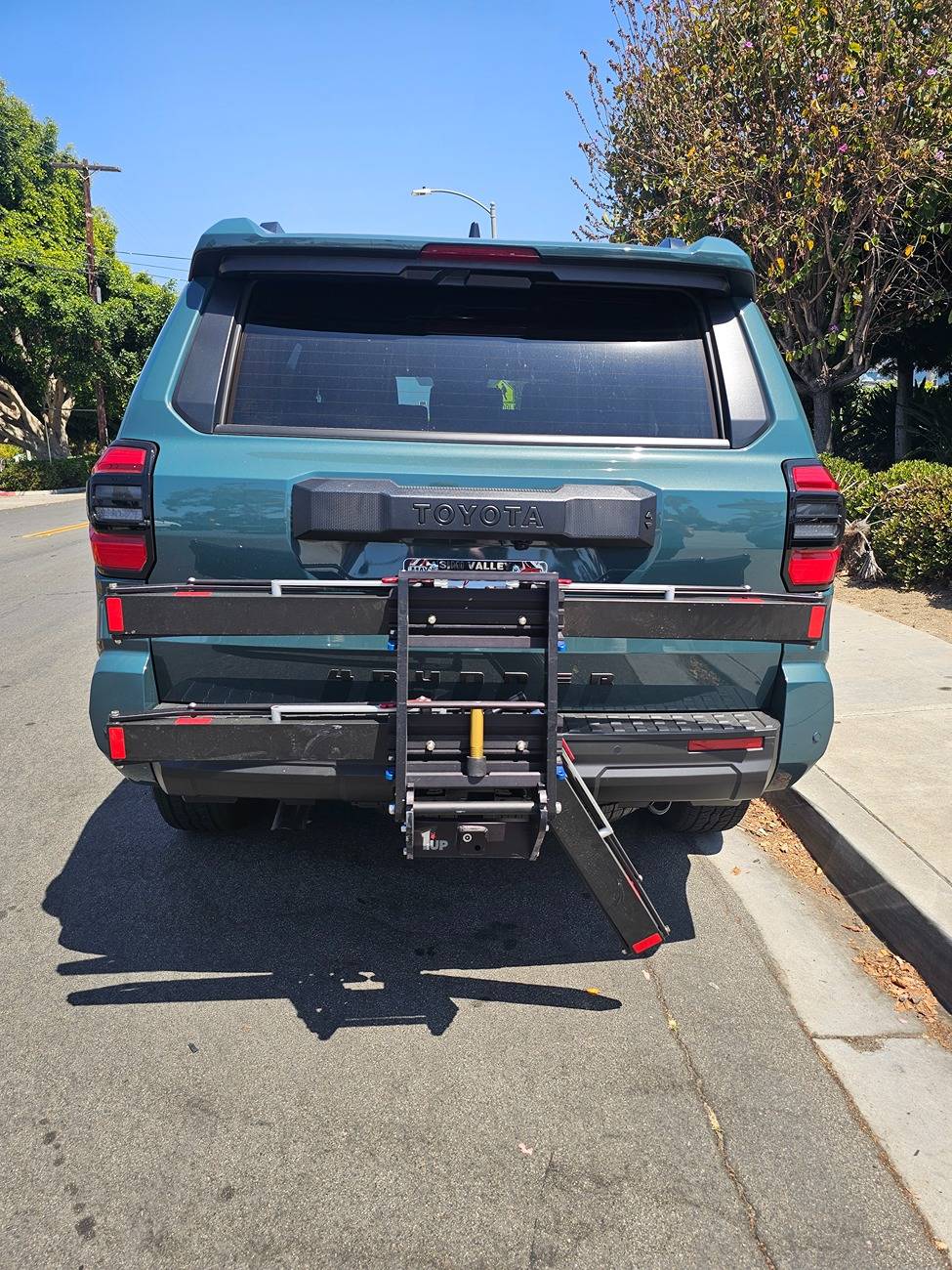 2025 4runner 6th gen Rear ended! Hitch receiver possibly bent? 20250704_105746