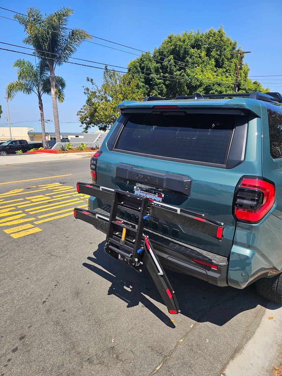 2025 4runner 6th gen Rear ended! Hitch receiver possibly bent? 20250704_105729