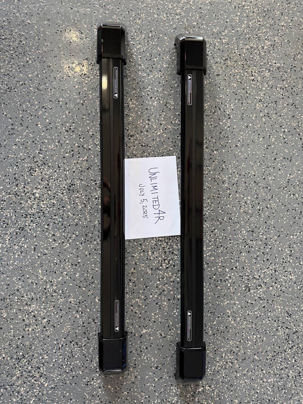 2025 4runner 6th gen For Sale: Factory Roof Rack Cross Bars IMG_7578 cross bar dated