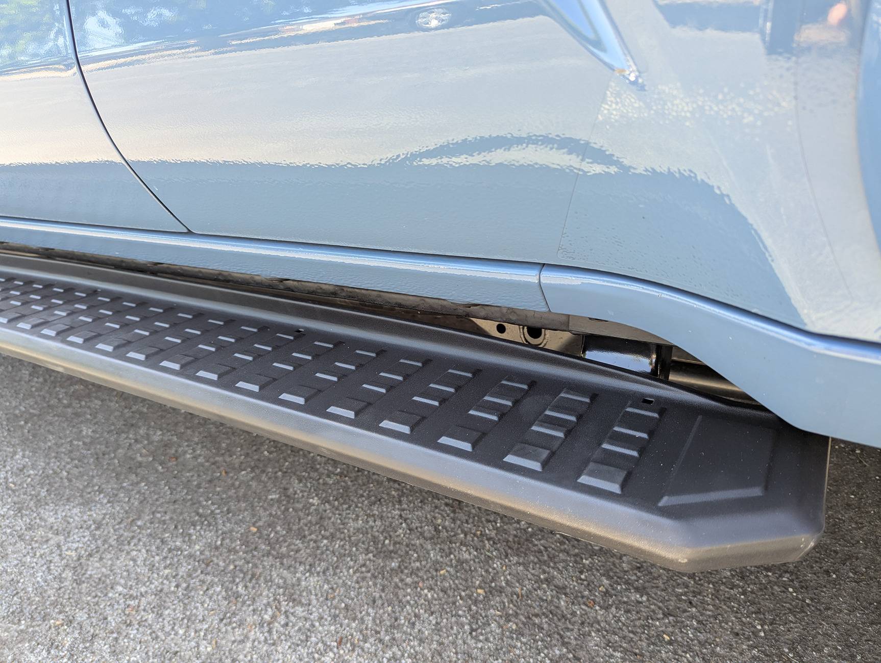 2025 4runner 6th gen Land Cruiser Running Boards - poor mans option PXL_20250706_173415724