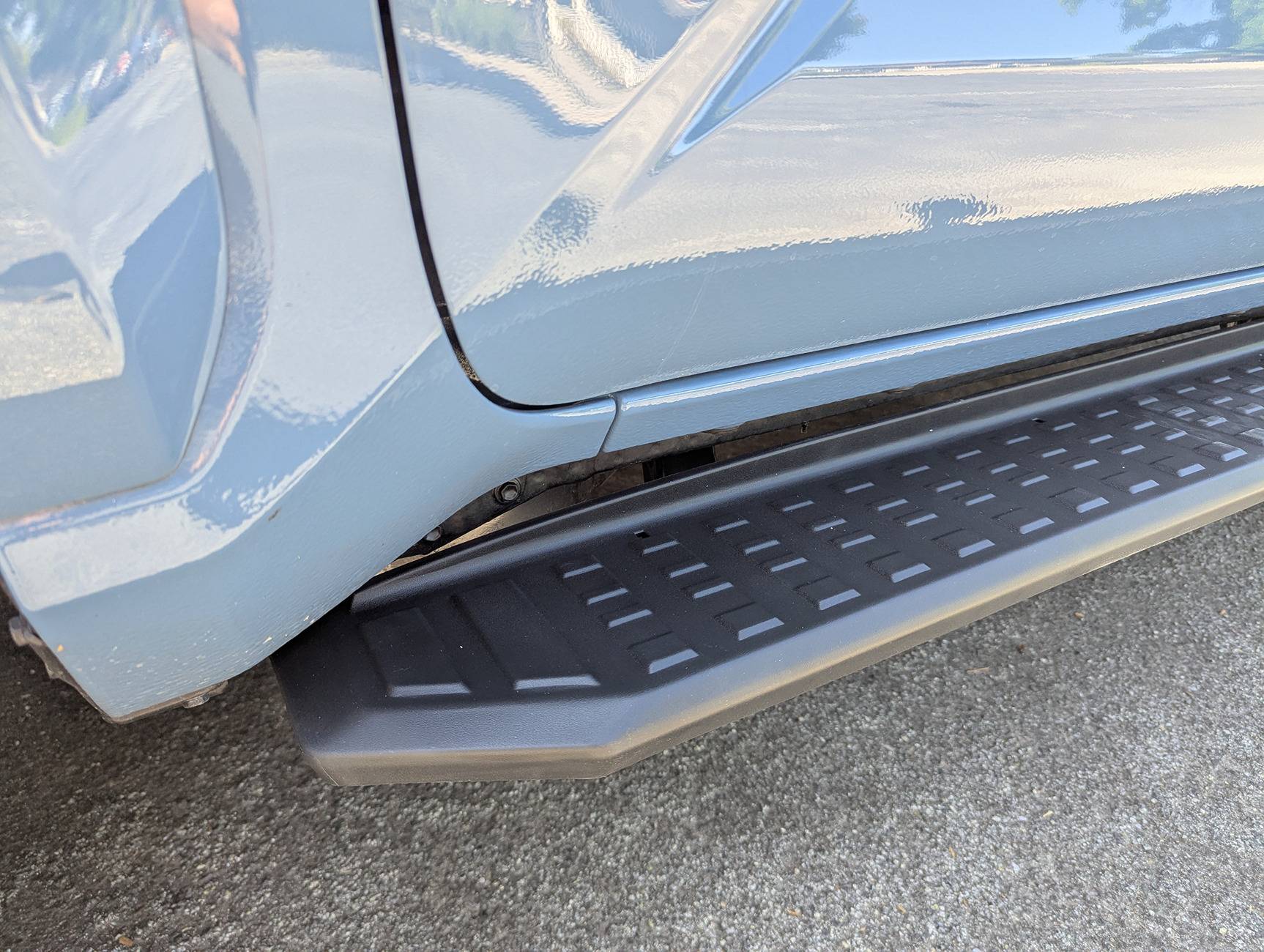 2025 4runner 6th gen Land Cruiser Running Boards - poor mans option PXL_20250706_173410330