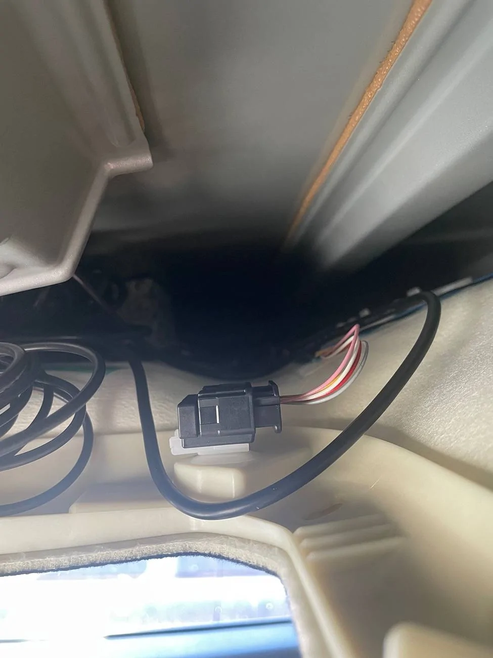 2025 4runner 6th gen Installing THINKWARE U3000 Dashcam IMG_6034