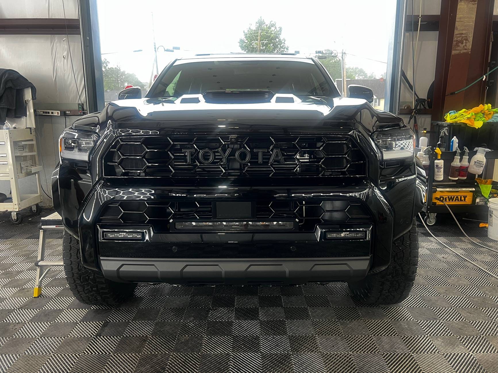 2025 4runner 6th gen Powder coated TRD PRO Skid Plate (BLACK) IMG_5255