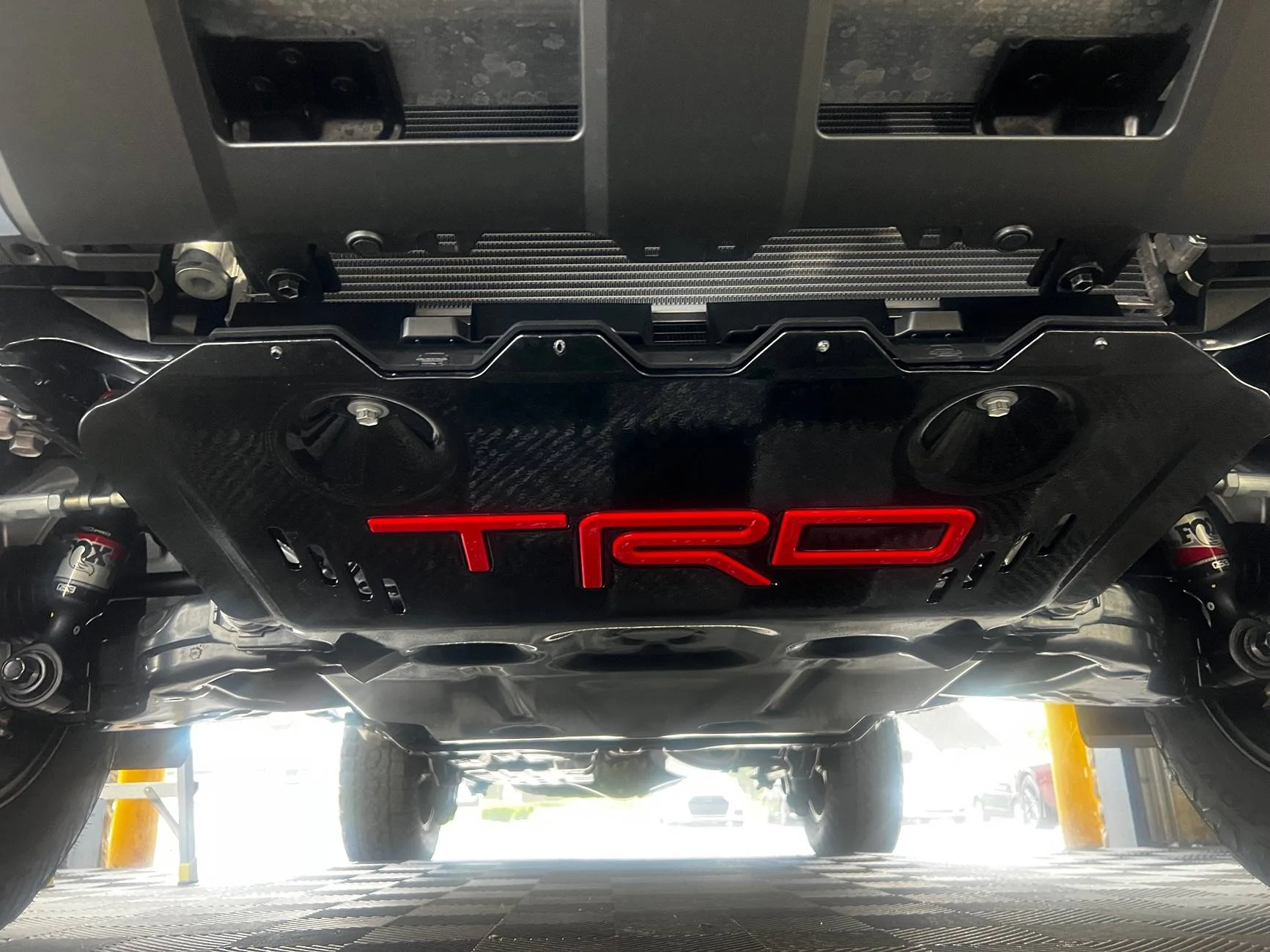 2025 4runner 6th gen Powder coated TRD PRO Skid Plate (BLACK) IMG_5258