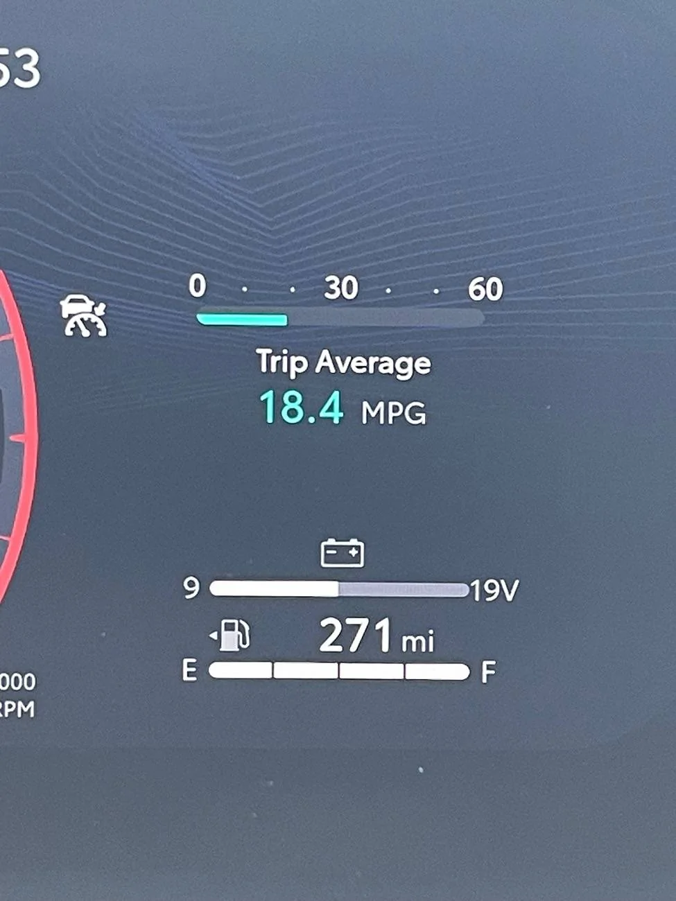 2025 4runner 6th gen 305 miles to empty with full tank ? IMG_5964