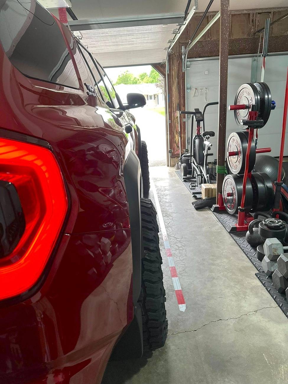 2025 Toyota 4runner SUPERSONIC RED Photos 4Runner 6th Gen (2025+) Supersonic Red TRD Off-Road build: 17x9 RockTrix 12mm offset wheels, 295:70:17 Mickey Thompson
