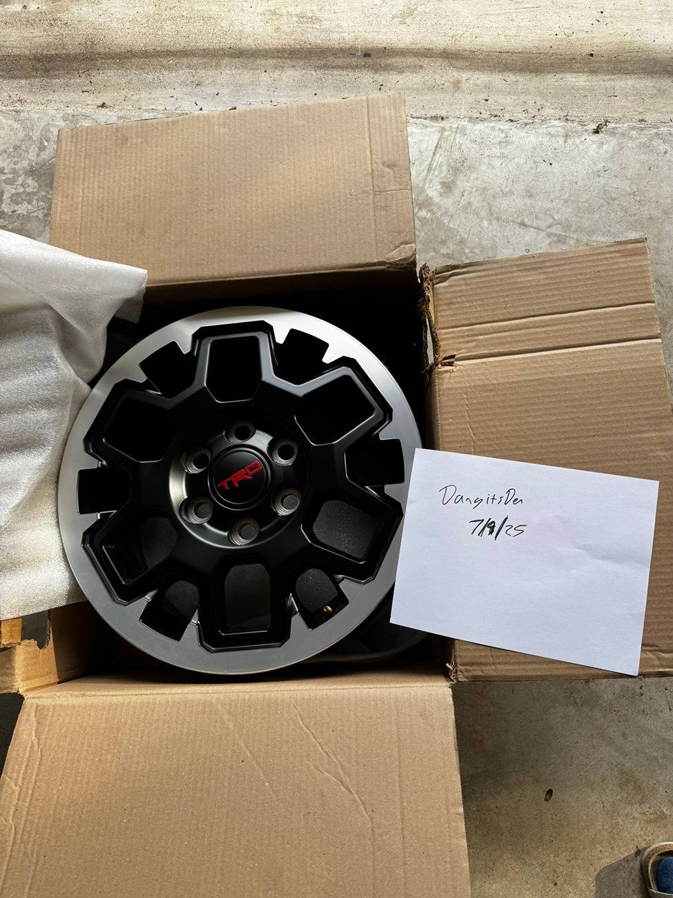 2025 4runner 6th gen WTS TRD Off-Road Wheels (Austin) IMG_9681.JPEG