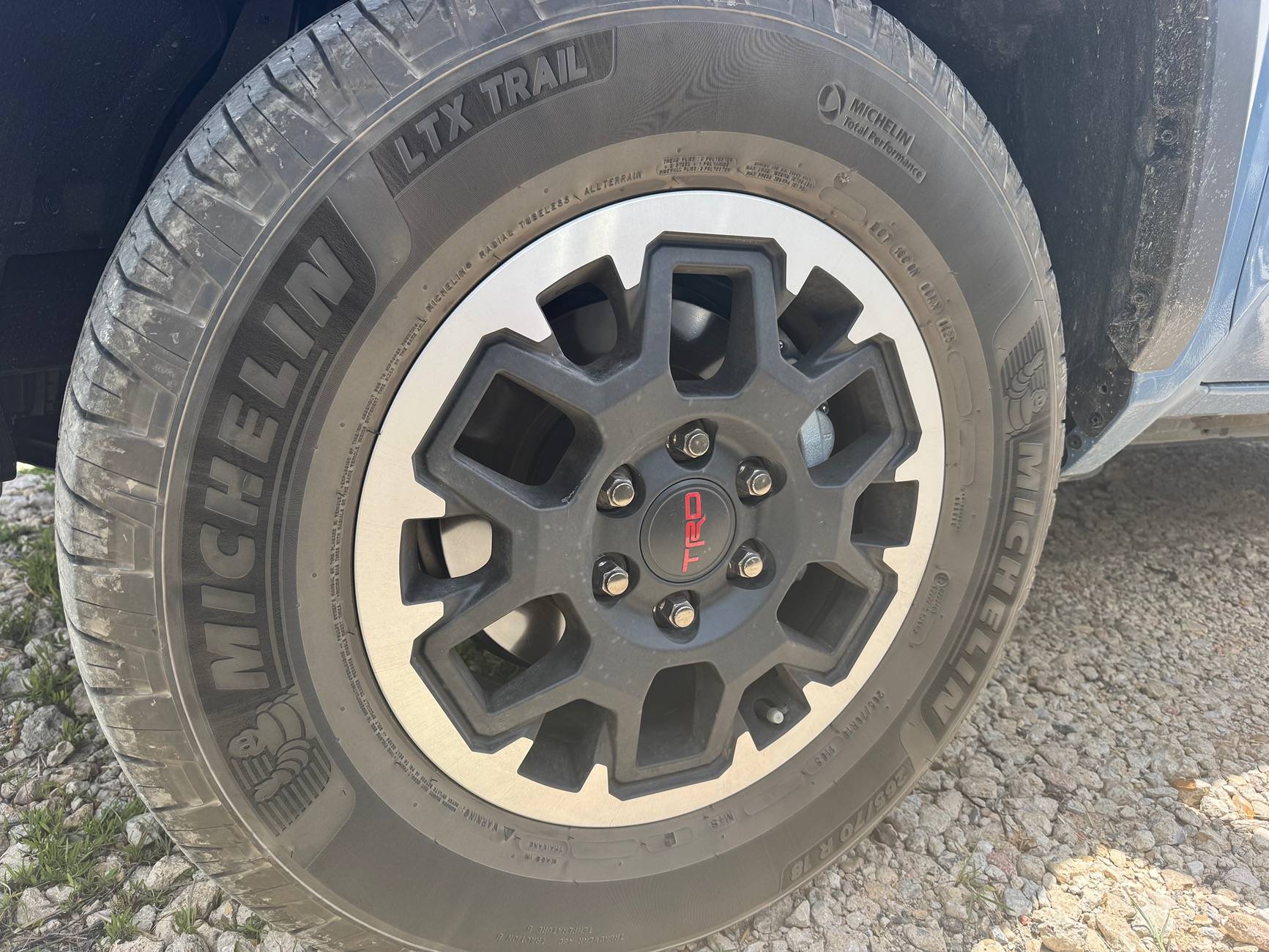 2025 4runner 6th gen TRD ORP 18” wheels and tires IMG_0150