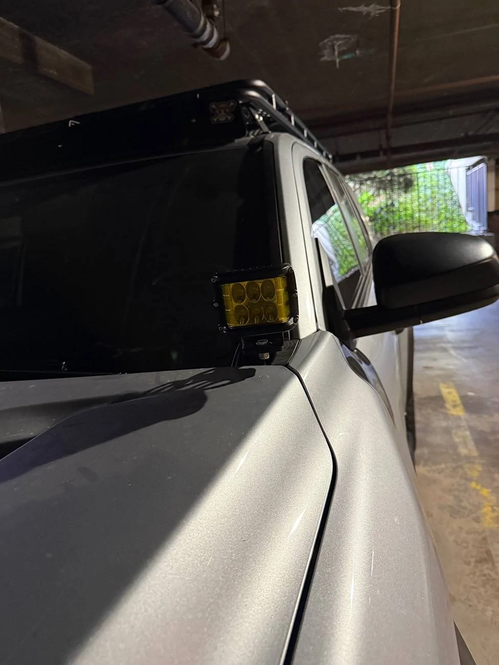 2025 4runner 6th gen Cali Raised ditch light brackets and pods installed. Wiring tip: IMG_0117