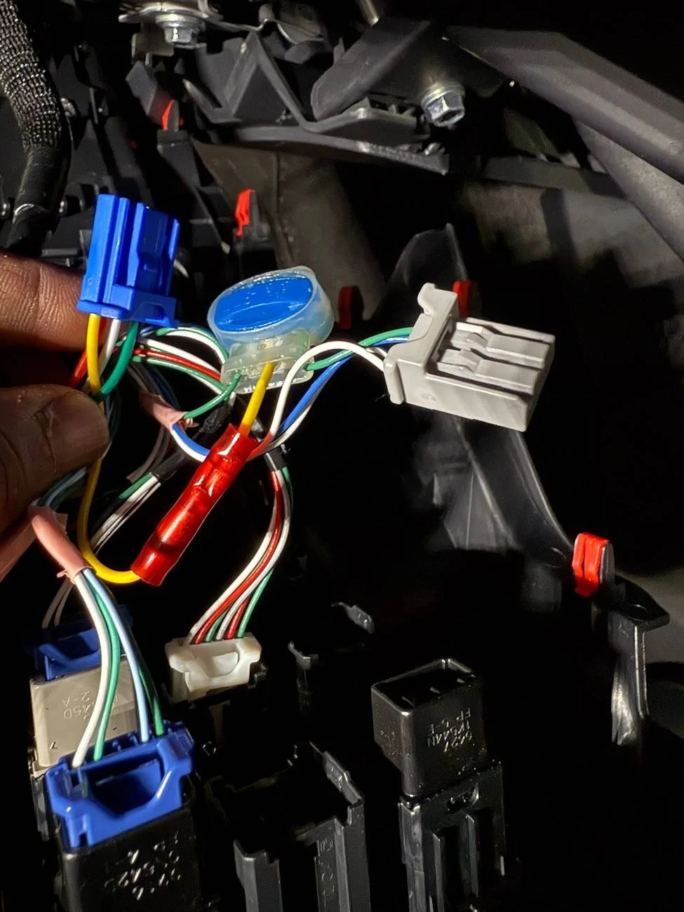 2025 4runner 6th gen Cali Raised ditch light brackets and pods installed. Wiring tip: IMG_0114