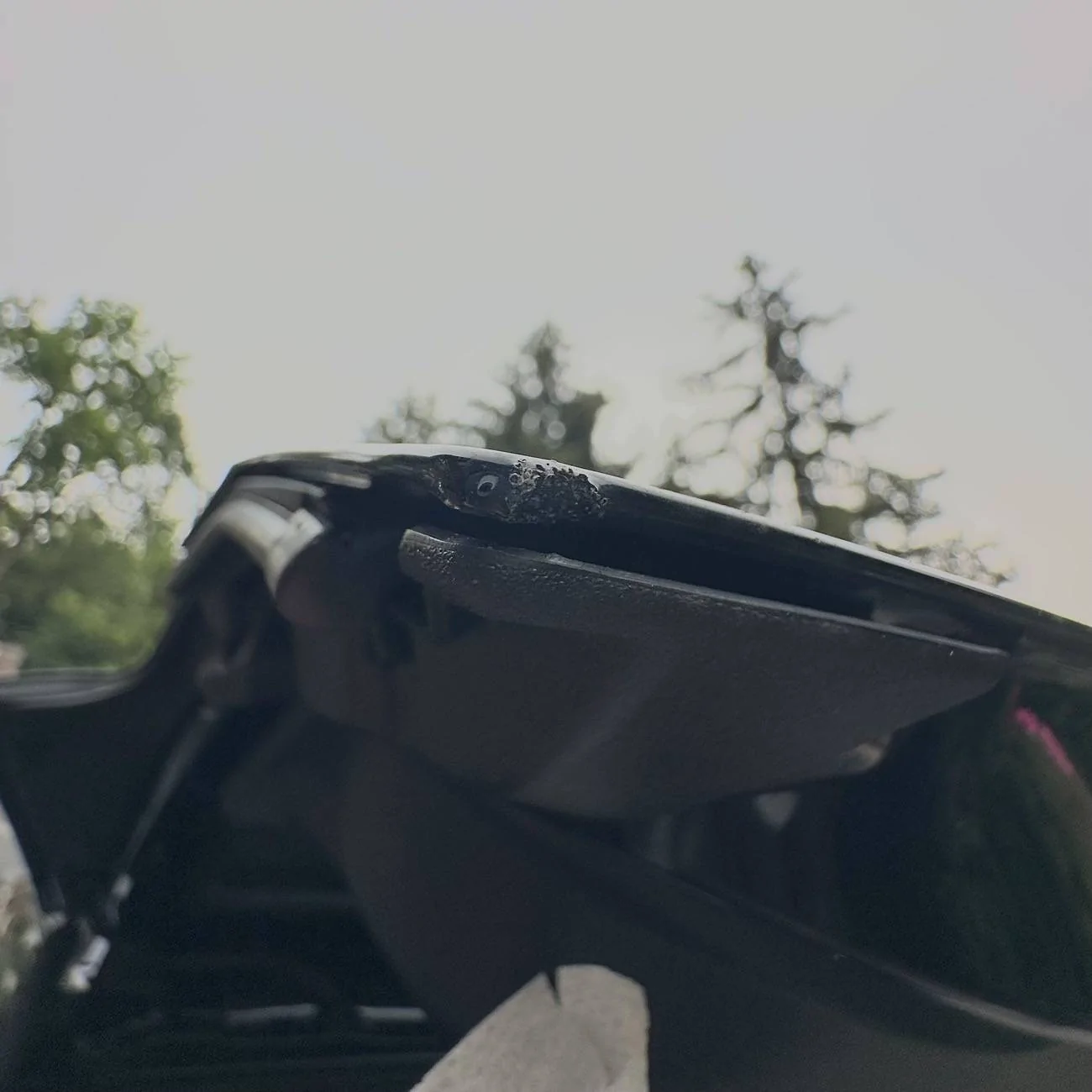 2025 4runner 6th gen Paint Defect - Bubbles on corner of liftgate liftgate_cropped