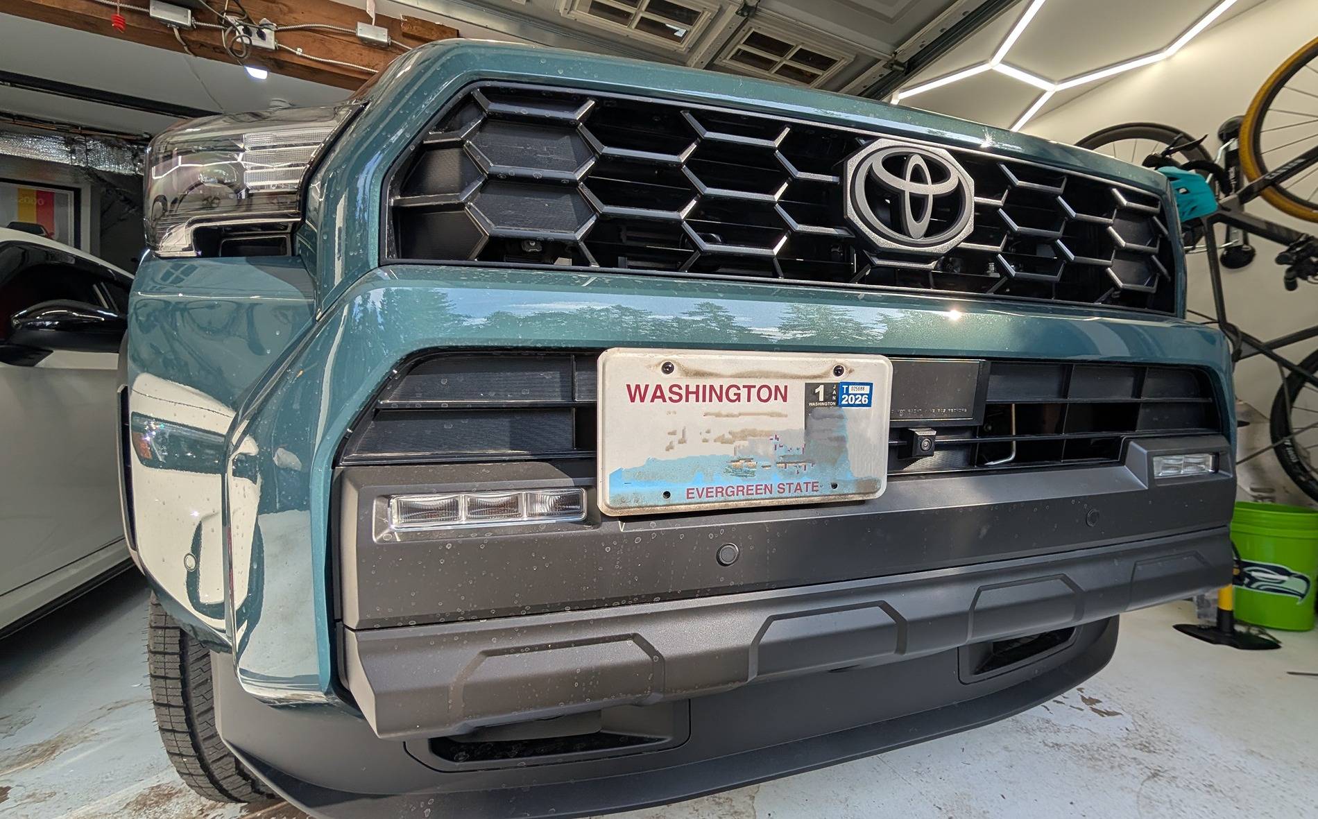 2025 4runner 6th gen NO DRILL Front License Plate Holder [Trailhunter + TRD Pro] PXL_20250715_010500935~2