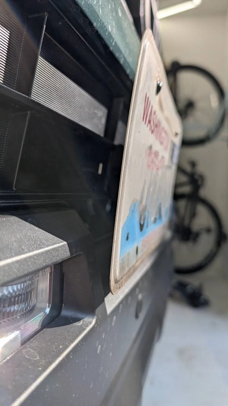 2025 4runner 6th gen NO DRILL Front License Plate Holder [Trailhunter + TRD Pro] PXL_20250715_010509589~2