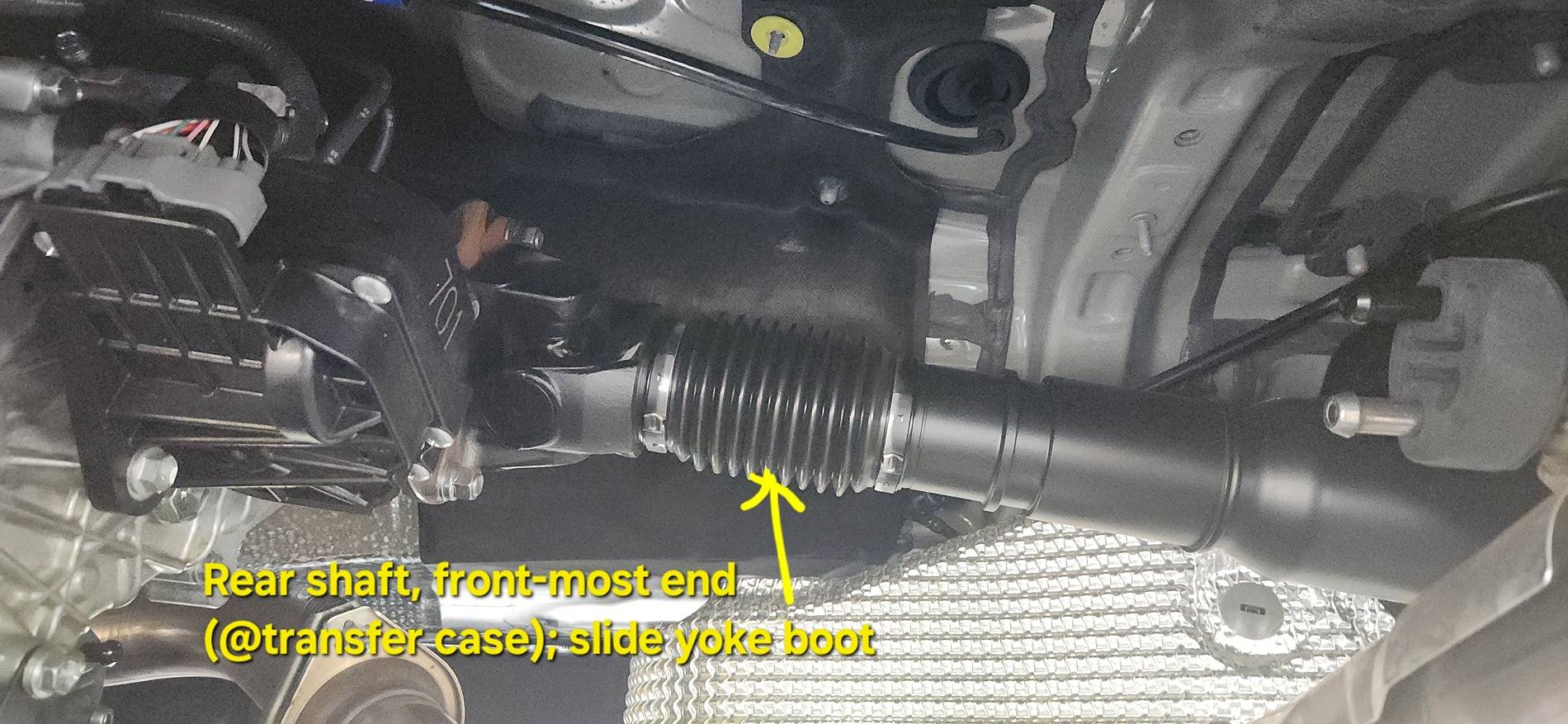 2025 4runner 6th gen Drive shaft (propellar shaft) grease zerk fittings - 4WD (TRD ORP) 20250717_130821_001