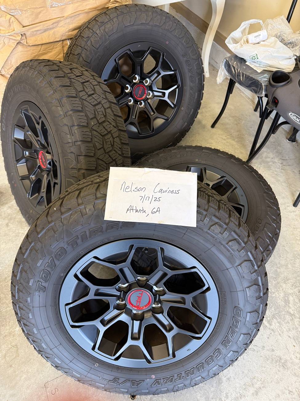 2025 4runner 6th gen 2025 TRD Pro 4Runner Wheels/Tires IMG_4782