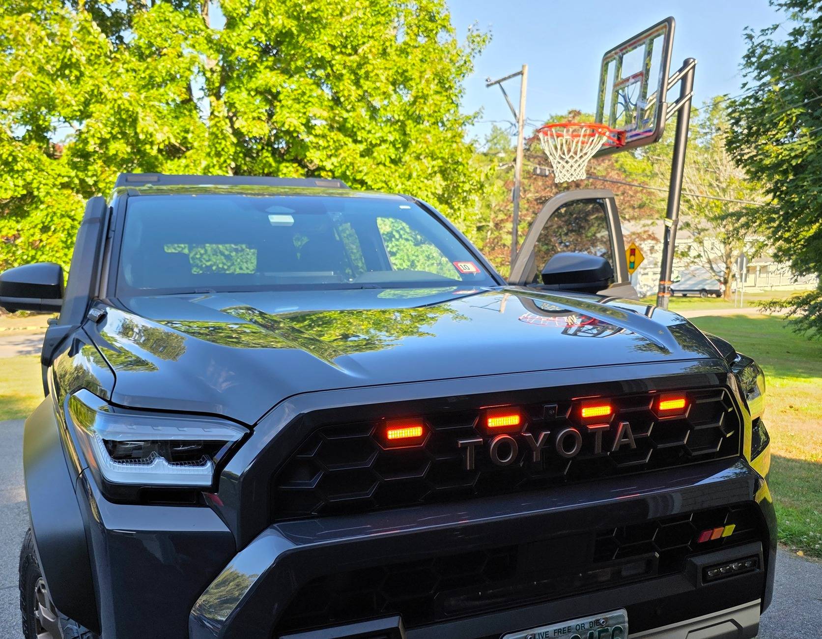 2025 4runner 6th gen Raptor Lights installed on 6th Gen 4Runner grille [DIY video added] 20250717_174927~2