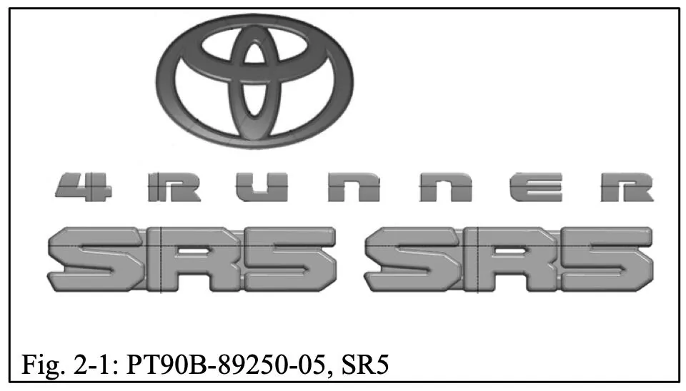 2025 4runner 6th gen Part Number for “4Runner” Emblem Overlay (for Liftgate)? 1752867120145-b3