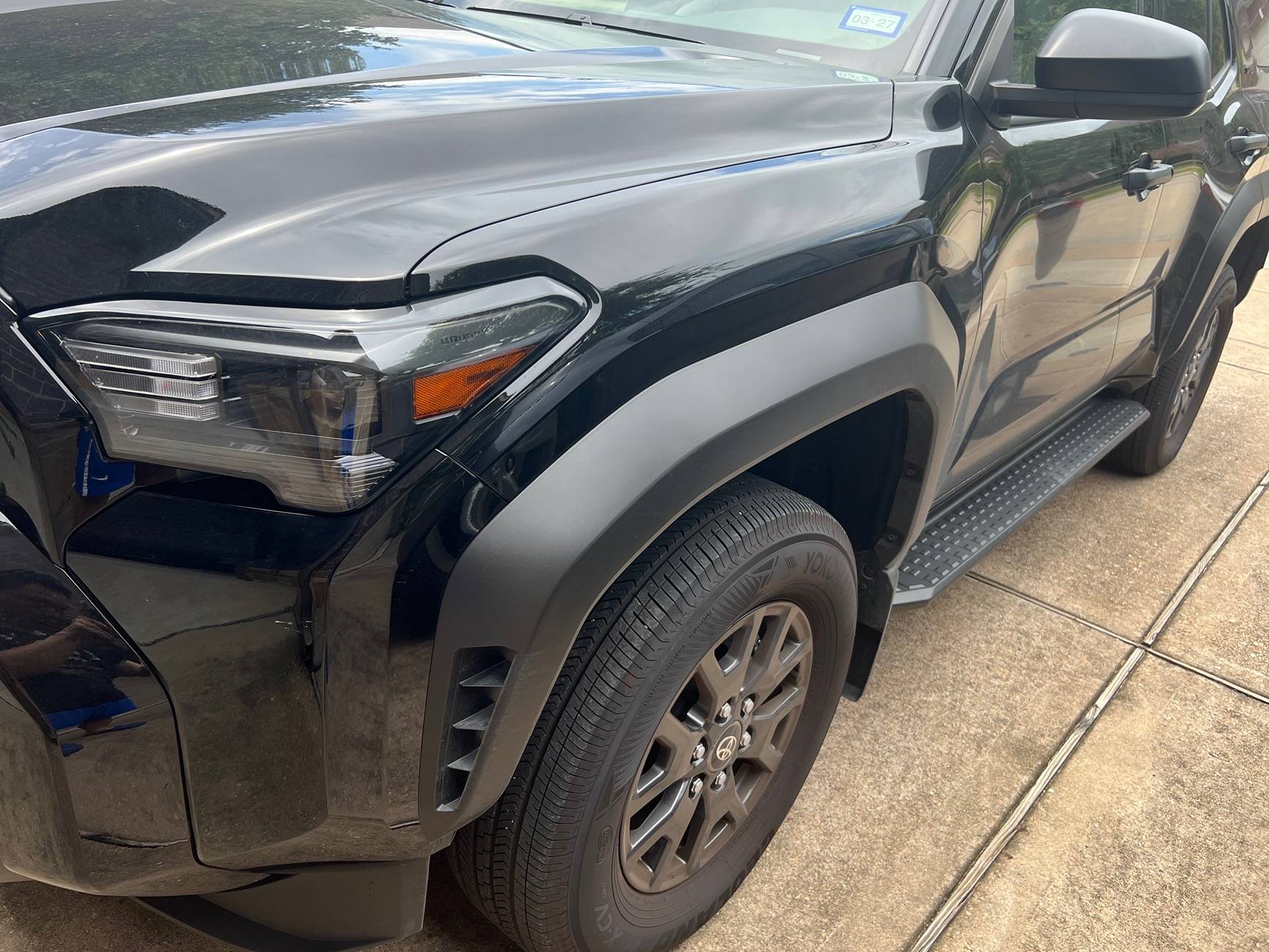 2025 4runner 6th gen Land Cruiser Running Boards - poor mans option IMG_3987