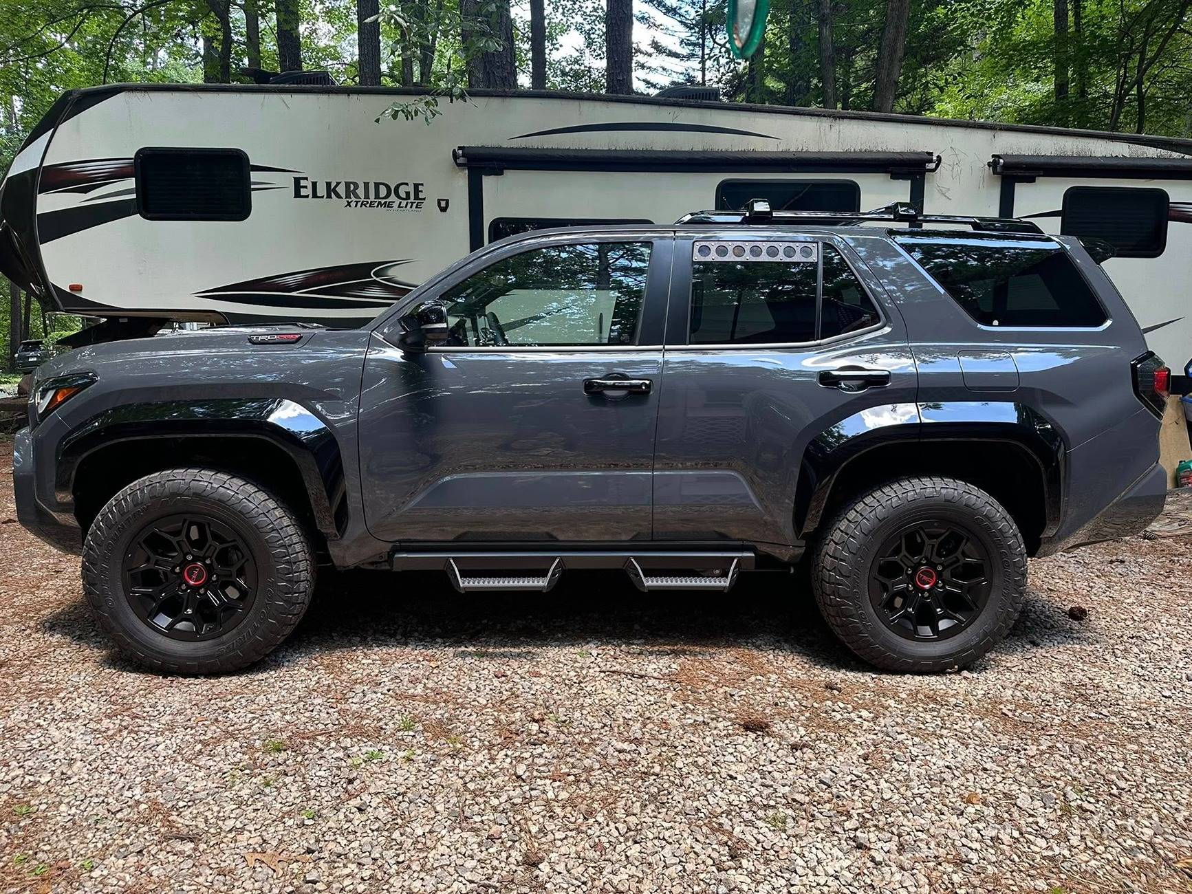 2025 4runner 6th gen New Product Alert - Window Vents (Side & Hatch) by Visual Autowerks side window vent 2