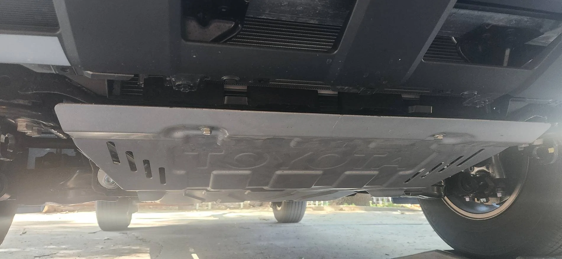 2025 4runner 6th gen Land Cruiser skid plate fits Hybrid 2025+ 4Runner 6th gen (installed on TRD Off-Road). Part number # inside 20250719_175446