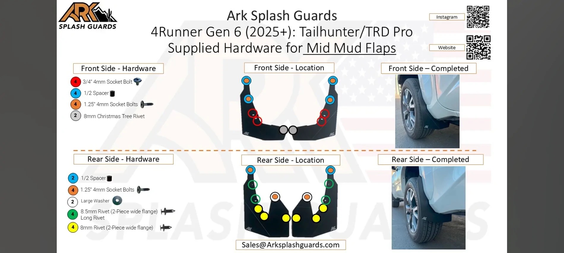 2025 4runner 6th gen Ark Mud Flaps & OEM TRD Running Board Install on 2025 4Runner TRD Pro 6th Gen Screenshot_20250729-130210