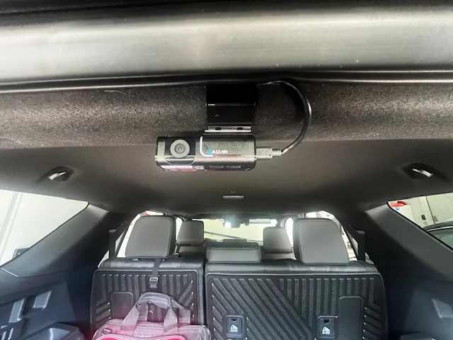 2025 4runner 6th gen Installing THINKWARE U3000 Dashcam IMG_5441