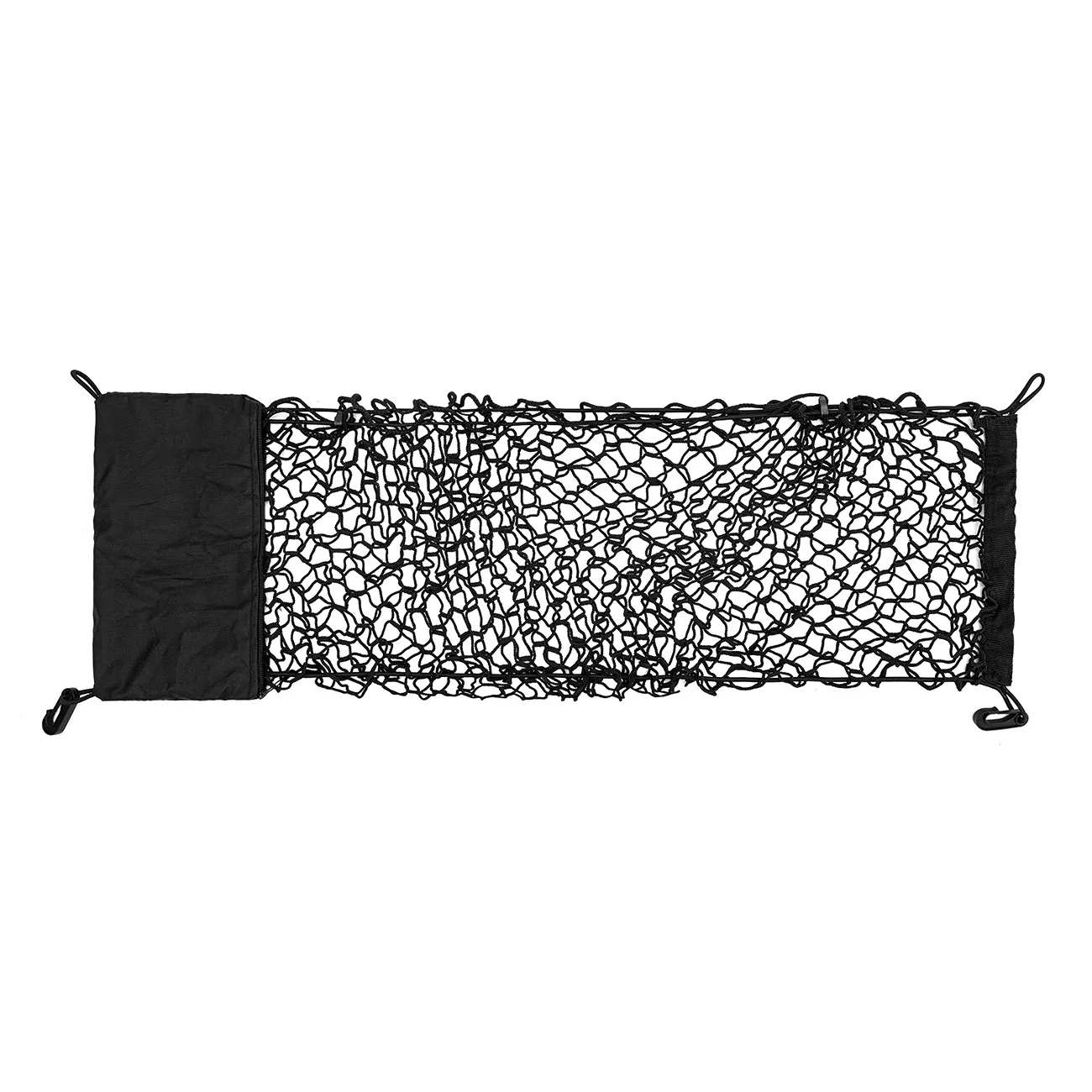 2025 4runner 6th gen 🤠Zekzoop Cargo Net Promotion Event with 30%OFF!! 25款丰田超霸后备箱双层储物网兜-带收纳包款（90x30cm）白底