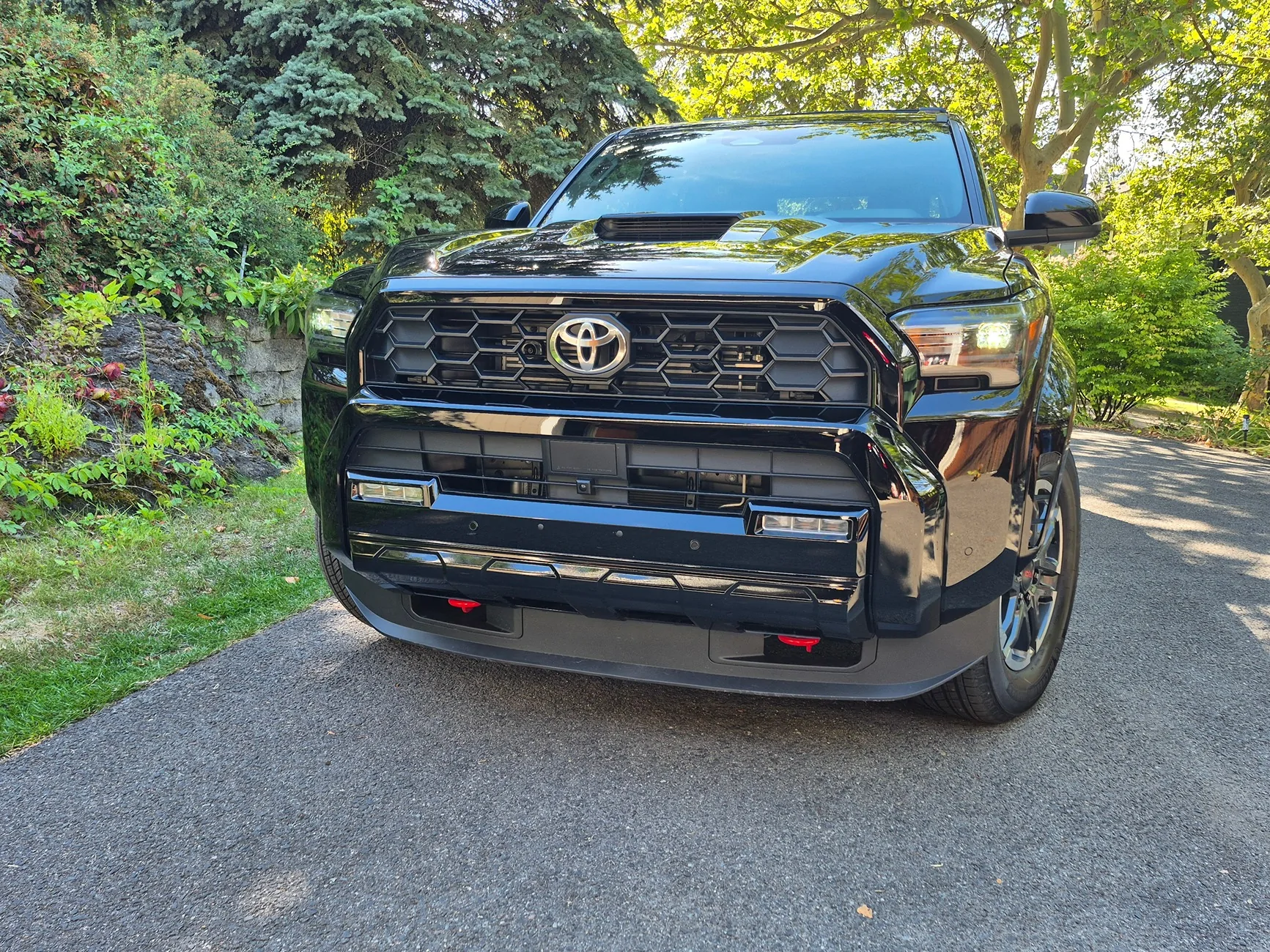 2025 4runner 6th gen A cheap way to have a RED tow hooks 20250730_160143