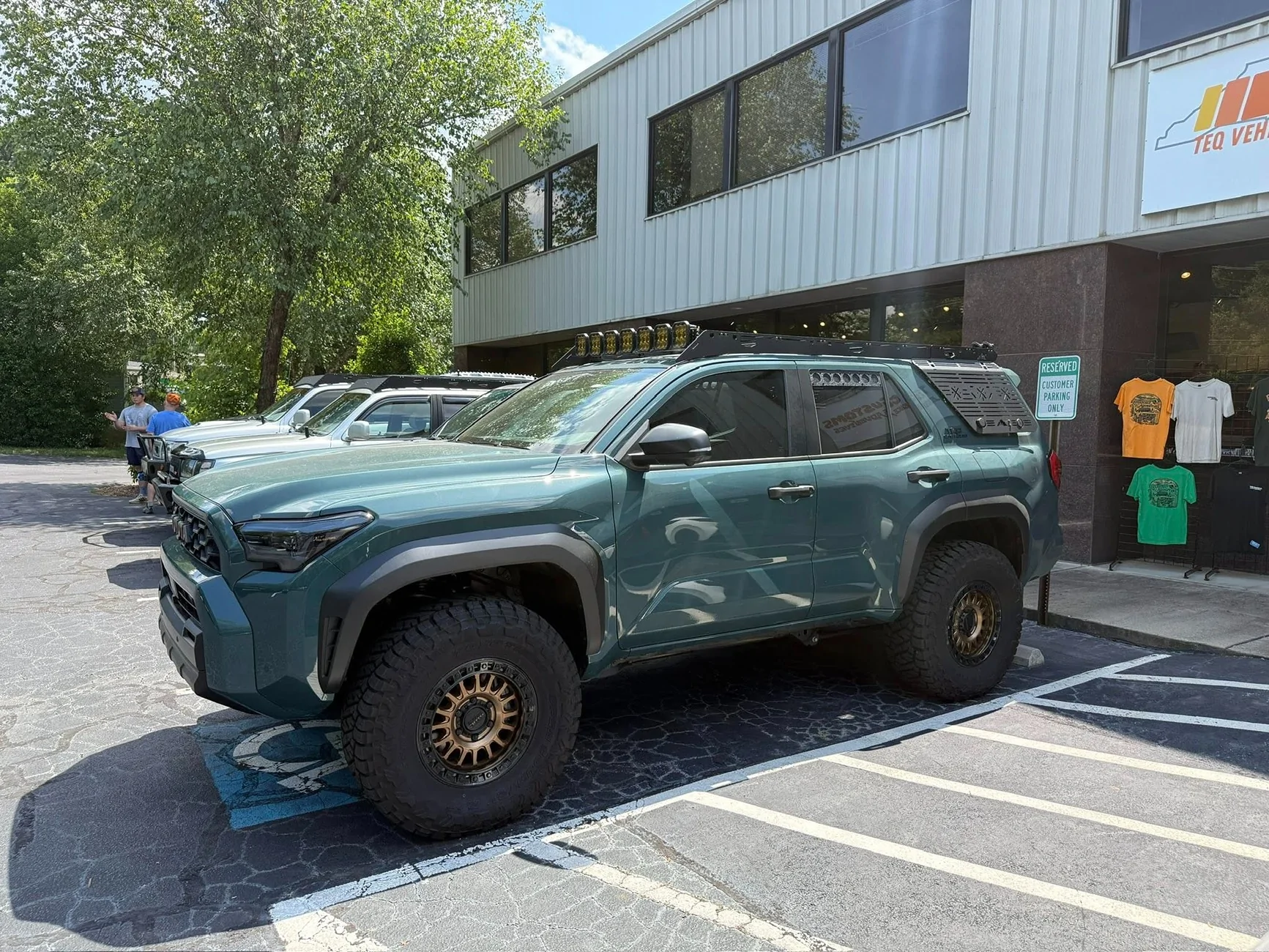 2025 Toyota 4runner TEQ Customs 25' Everest ORP Build Thread Visual Autowerks rear window vents on doors and rear hatch 2025 4runner 6th gen 1