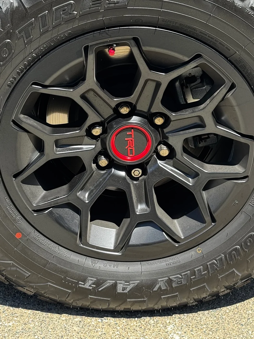 2025 4runner 6th gen Factory Wheels & Tires (OEM) Offsets, Bore, Sizes, Widths, Brands -- 2025 4Runner 6th Gen IMG_9885