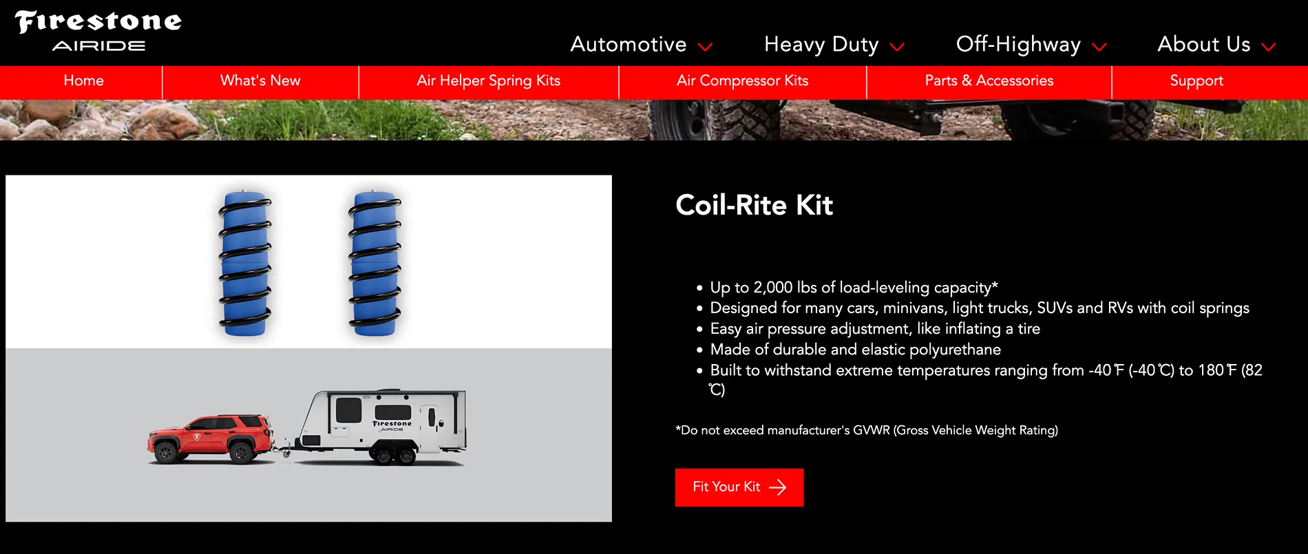 2025 4runner 6th gen Firestone Coil-Rites Installed on SR5 Screenshot 2025-07-31 at 6.15.22 PM