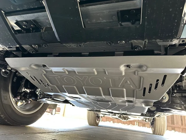 2025 4runner 6th gen Land Cruiser skid plate fits Hybrid 2025+ 4Runner 6th gen (installed on TRD Off-Road). Part number # inside IMG_4626