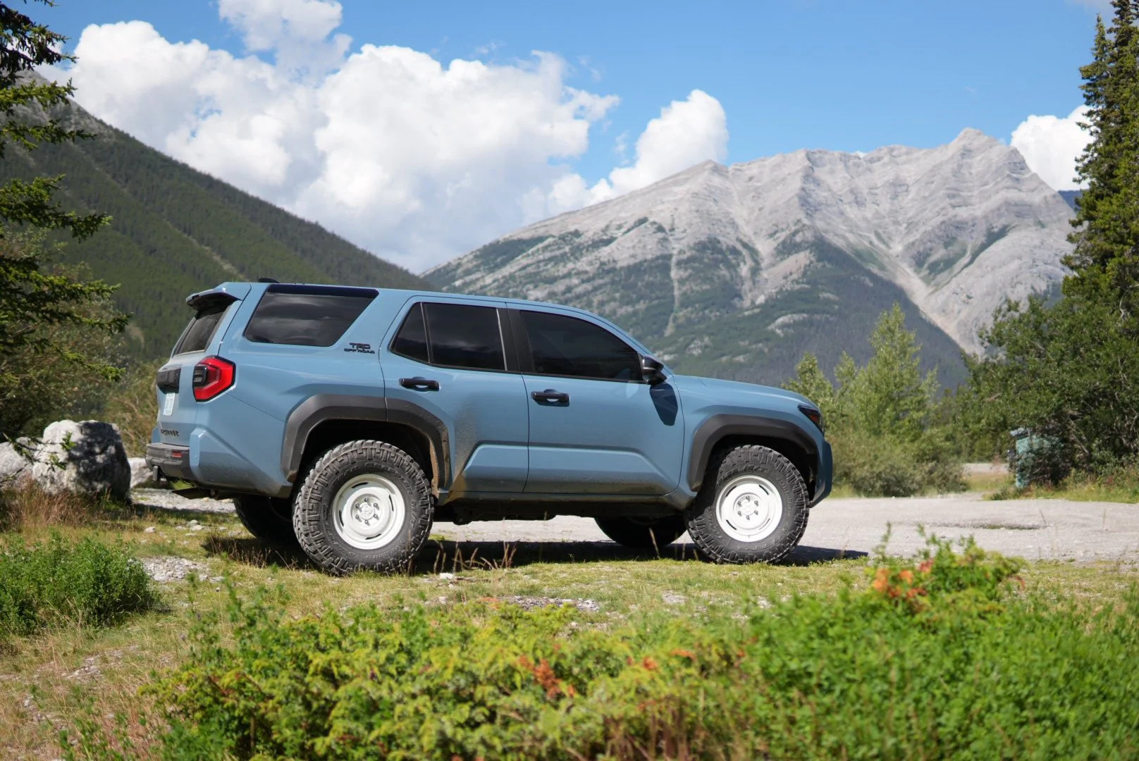 2025 4runner 6th gen Aftermarket Wheels, Bigger Tires, Lift Kits (Compilation) for 2025+ 4Runner 6th Gen -- Add Yours! off-road-with-stock-suspension-fifteen52-white-jpg