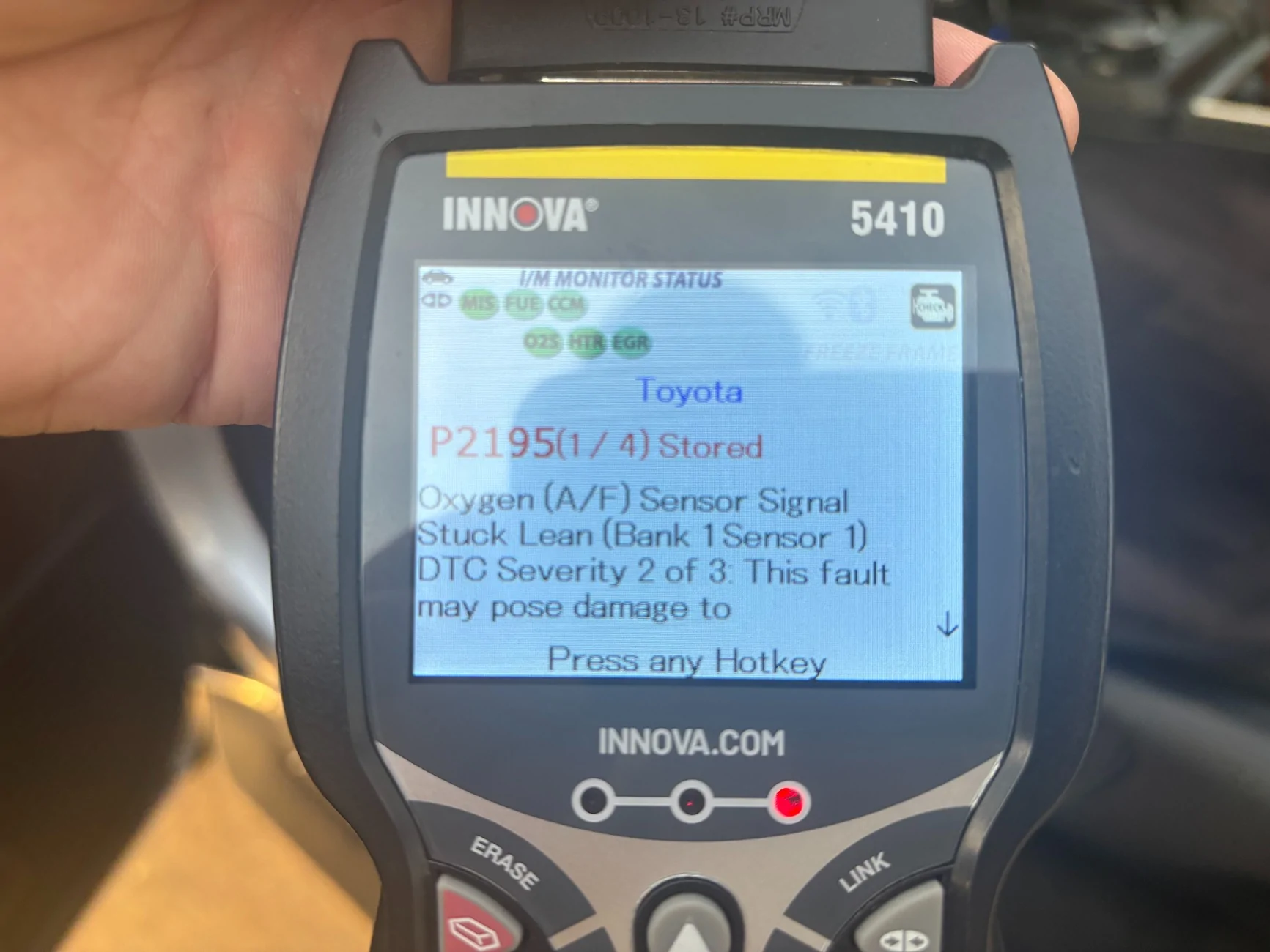 2025 4runner 6th gen Check Engine Light - Drive Start Control Malfunction IMG_6921