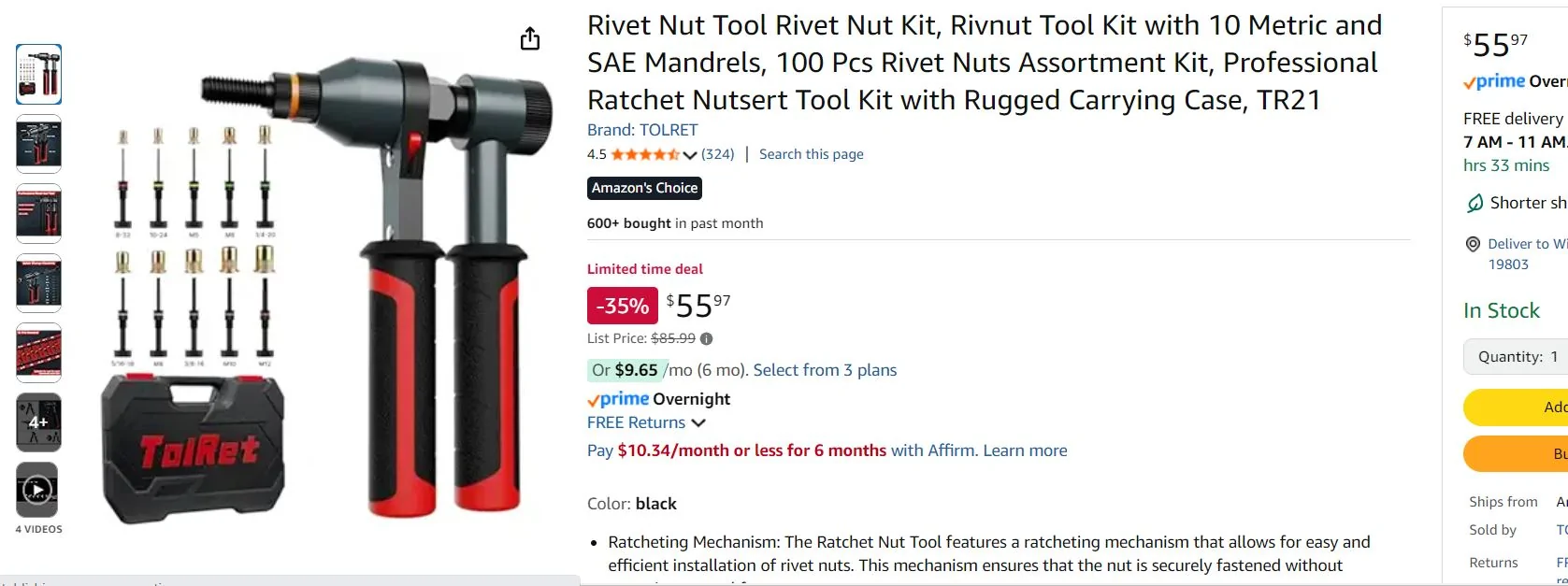 2025 4runner 6th gen Rock Sliders for TRD Pro Riv Nut Tool