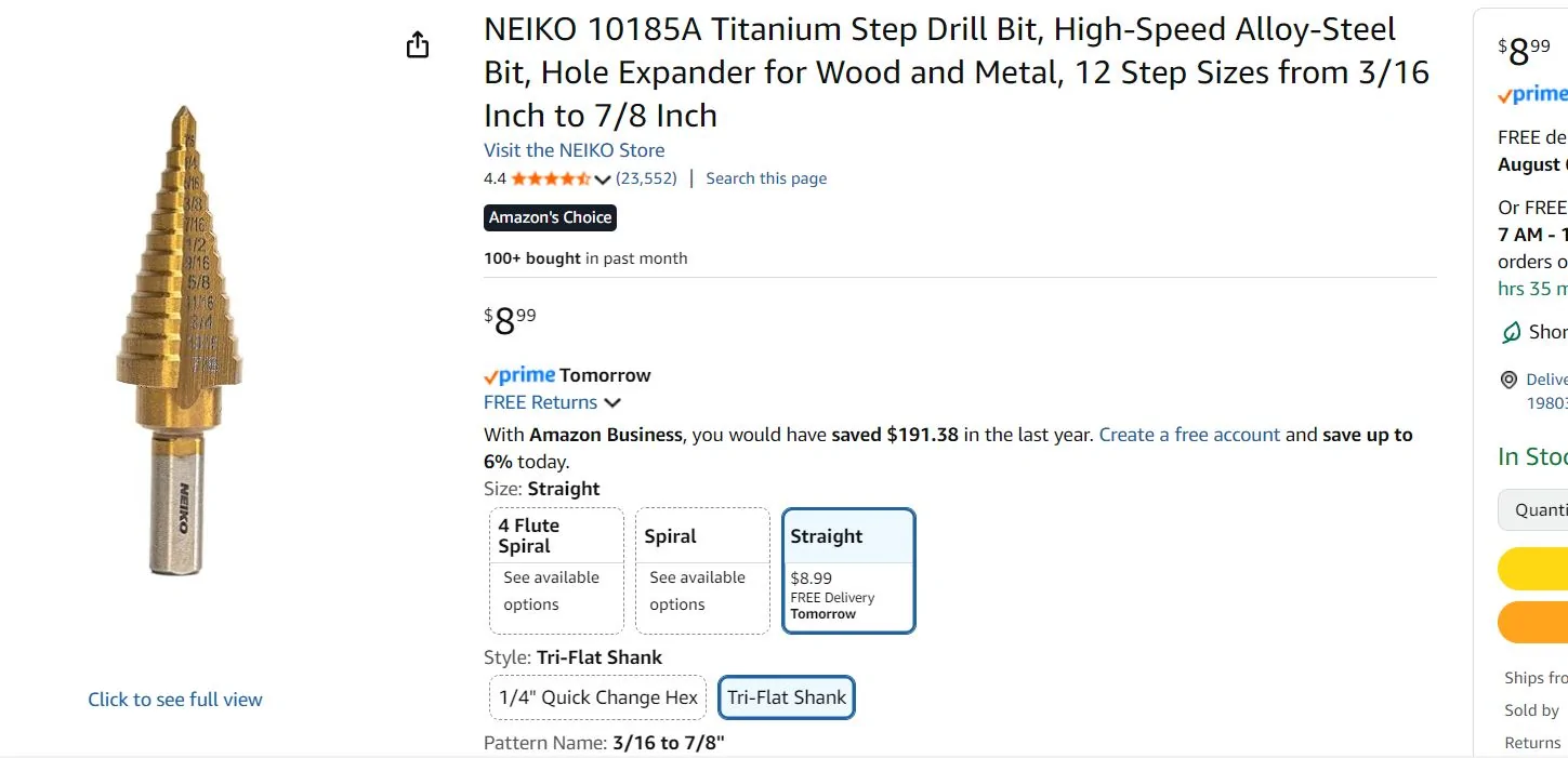 2025 4runner 6th gen Rock Sliders for TRD Pro Step Drill Bit
