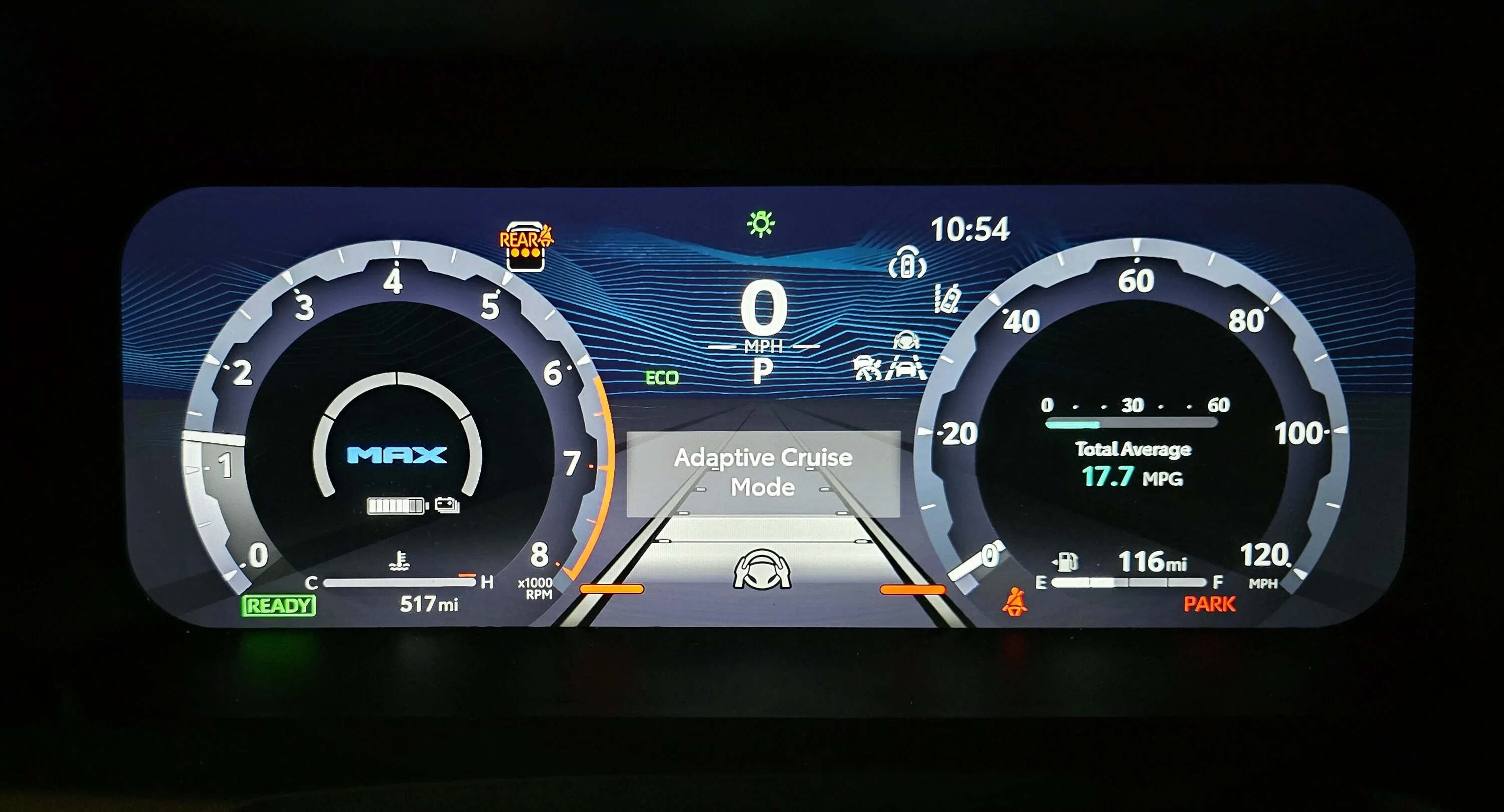 2025 4runner 6th gen How do you reset the MPG? odo