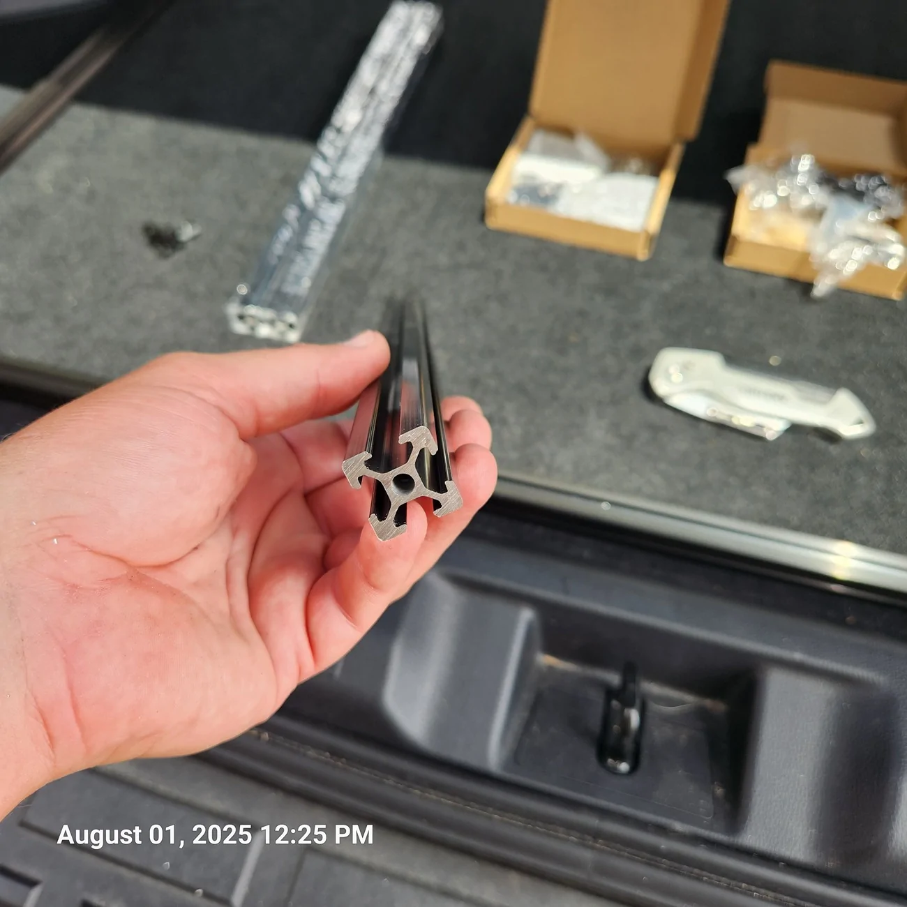 2025 4runner 6th gen Rear cargo storage / pullout drawer DIY build (updated with photos of framework and mounting hardware) 1000024528