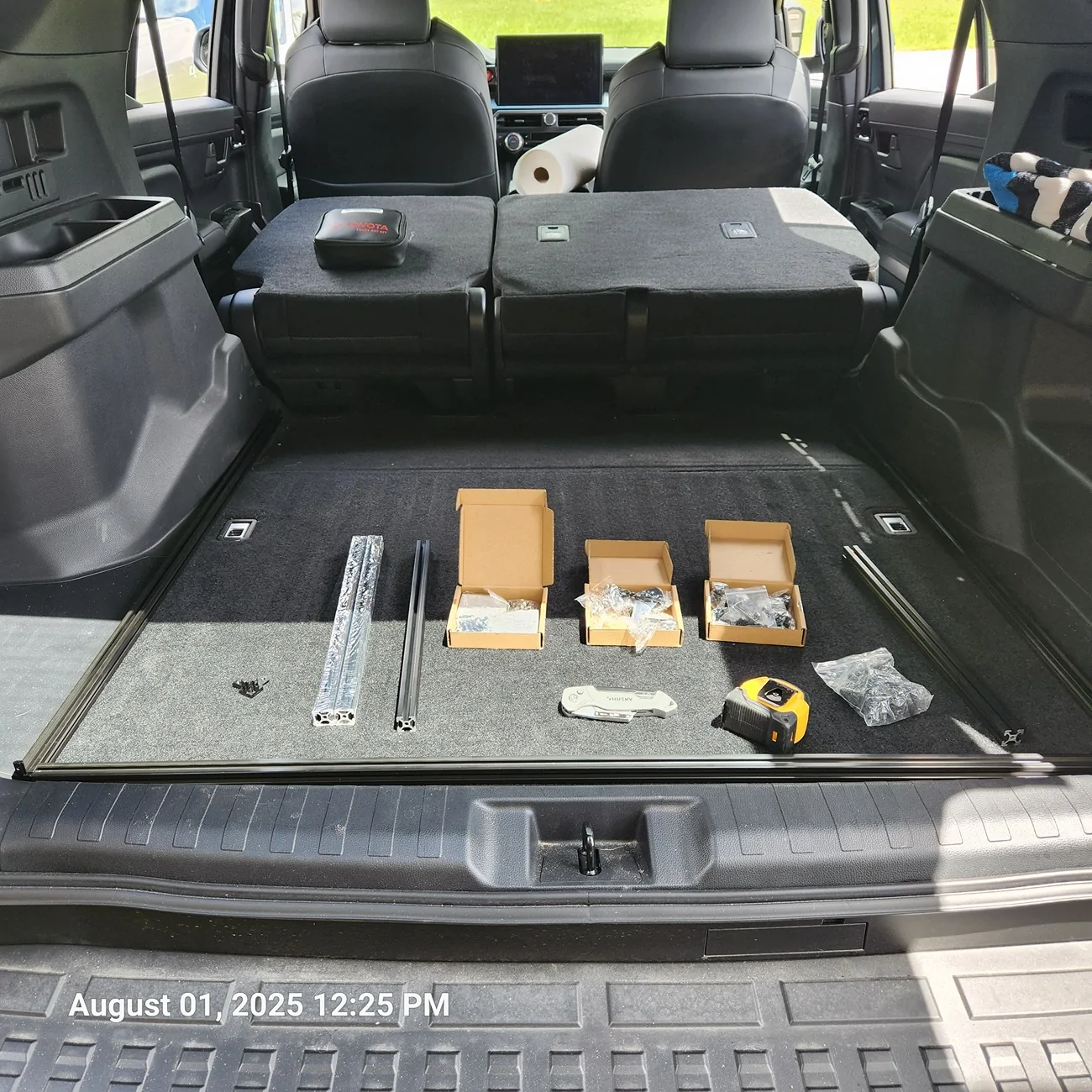 2025 4runner 6th gen Rear cargo storage / pullout drawer DIY build (updated with photos of framework and mounting hardware) 1000024529