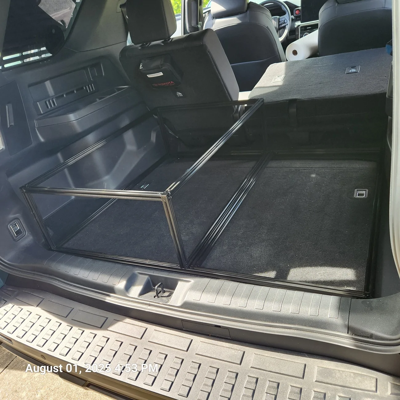 2025 4runner 6th gen Rear cargo storage / pullout drawer DIY build (updated with photos of framework and mounting hardware) 1000024531