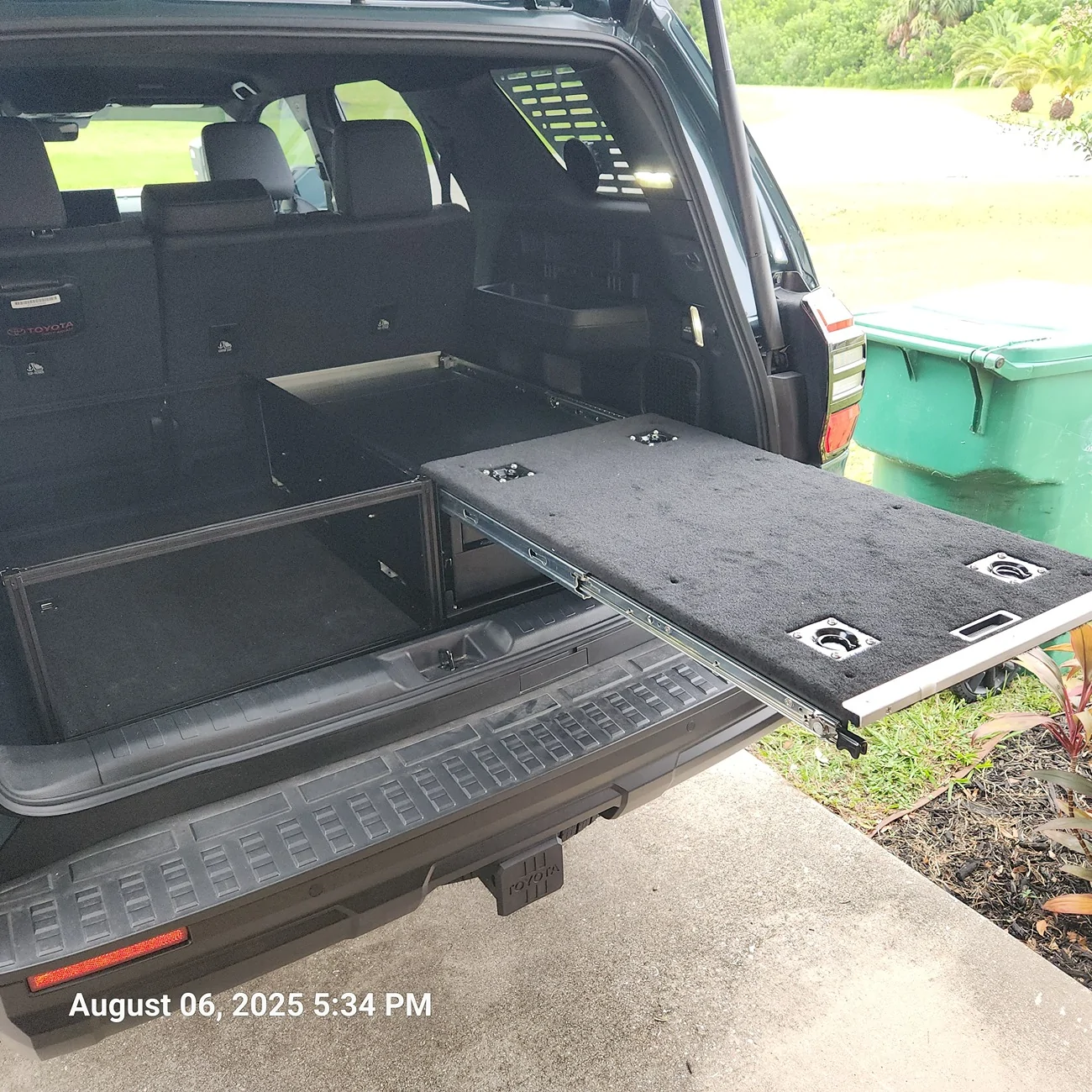 2025 4runner 6th gen Rear cargo storage / pullout drawer DIY build (updated with photos of framework and mounting hardware) 1000024585