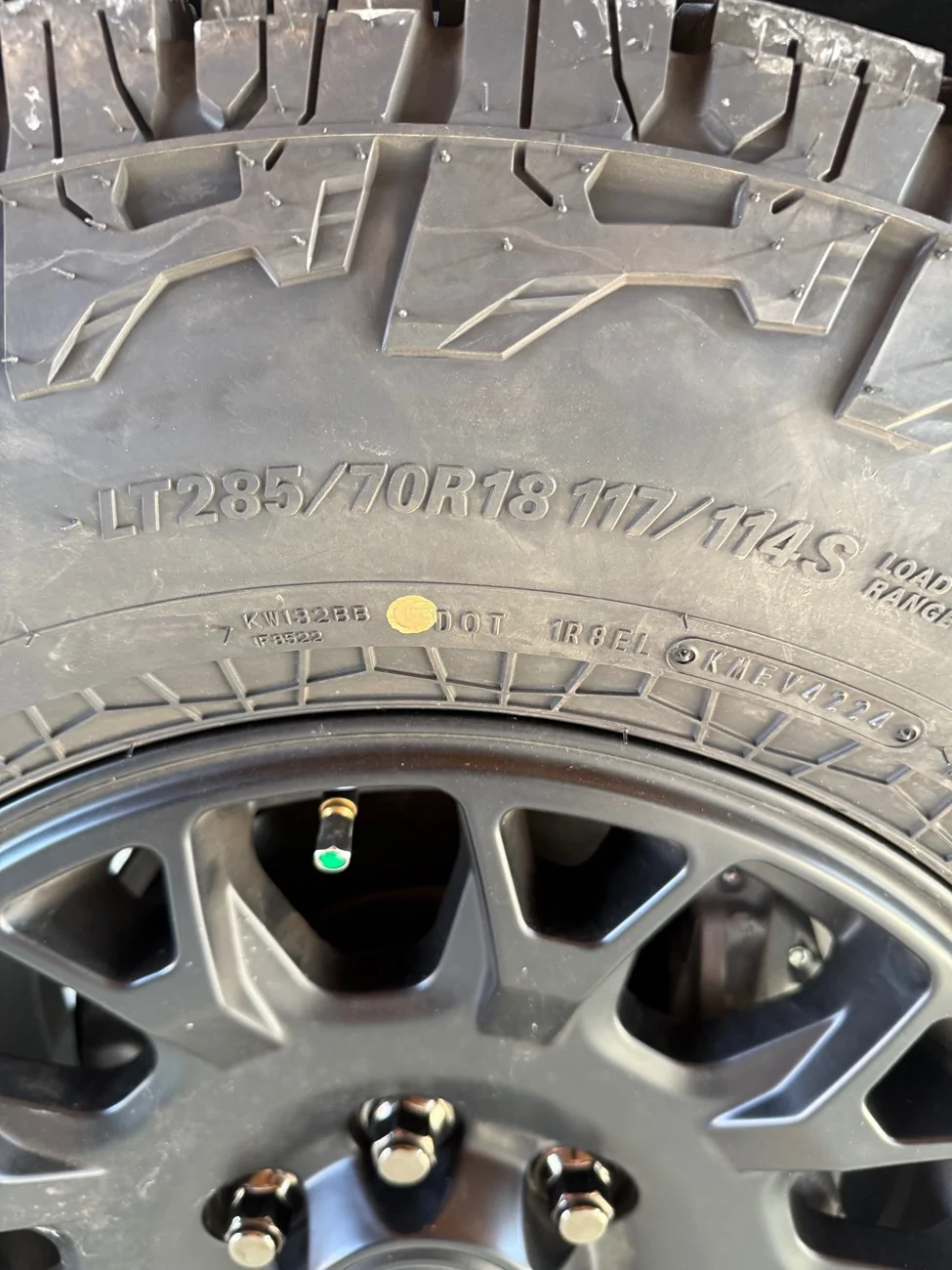 2025 4runner 6th gen TRD Sport on 33" tires: 285/70/18 Falken Wildpeak AT4W (on stock suspension) IMG_5250