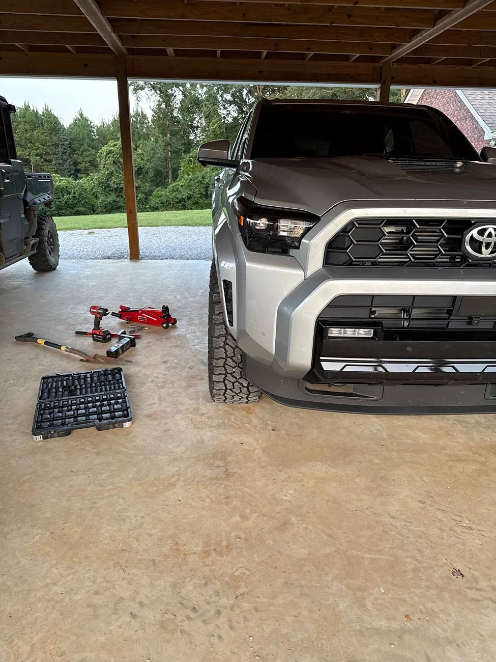 2025 4runner 6th gen TRD Sport on 33" tires: 285/70/18 Falken Wildpeak AT4W (on stock suspension) IMG_5243
