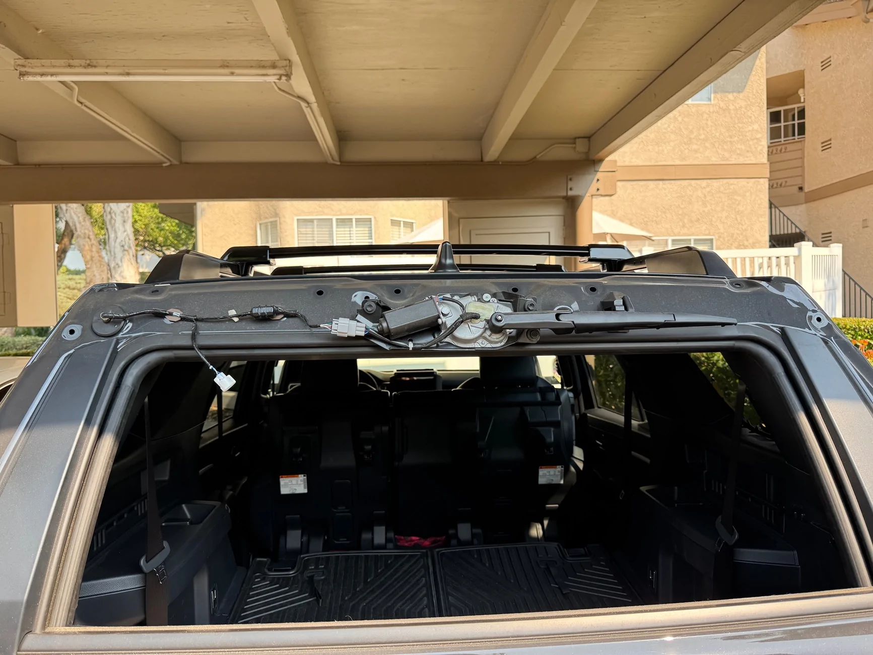 2025 4runner 6th gen Rear Spoiler Squeak and Rattles Fix w/ Felt Tape (Teardown Look) IMG_2833